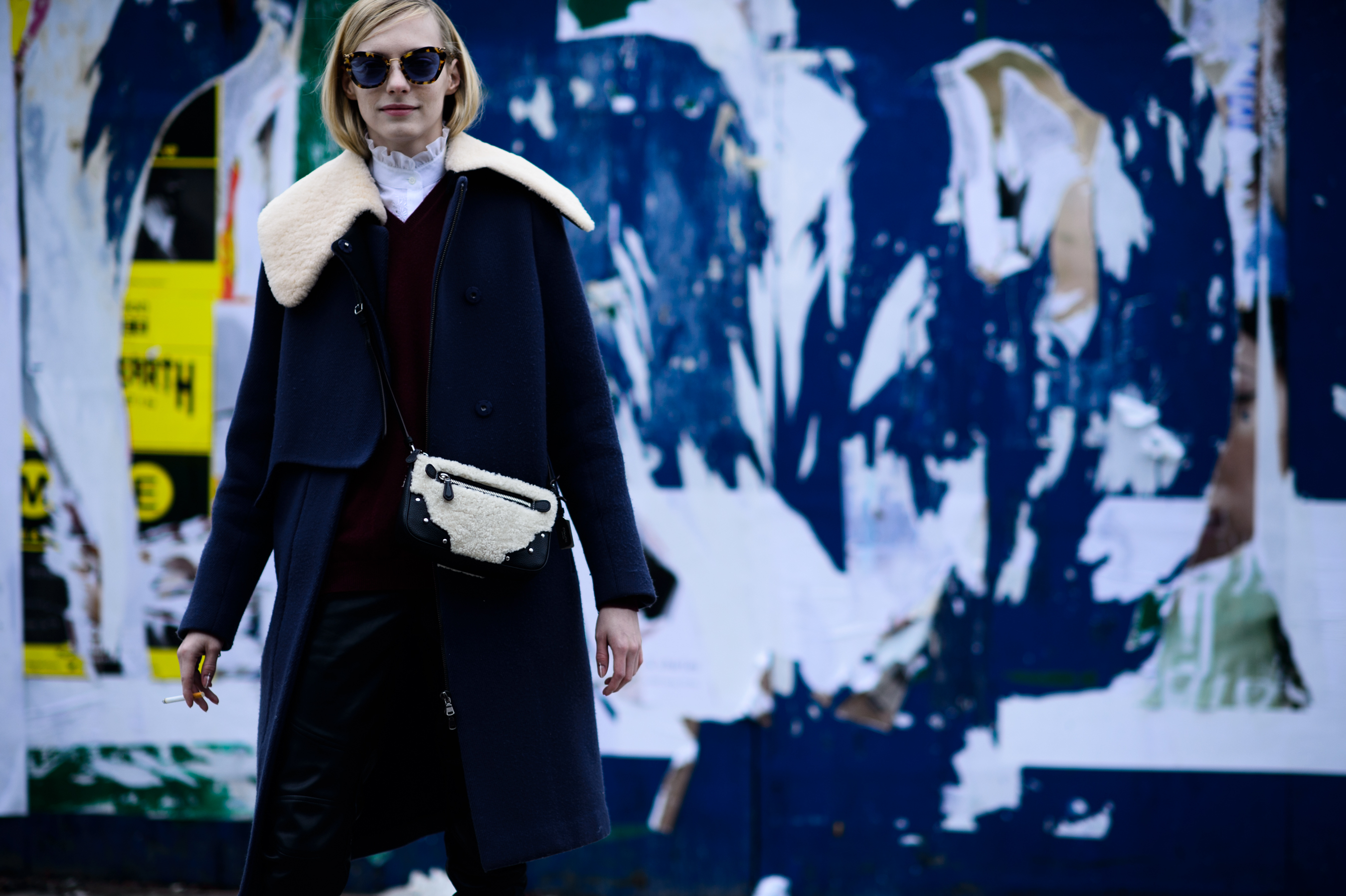 American model after Delpozo