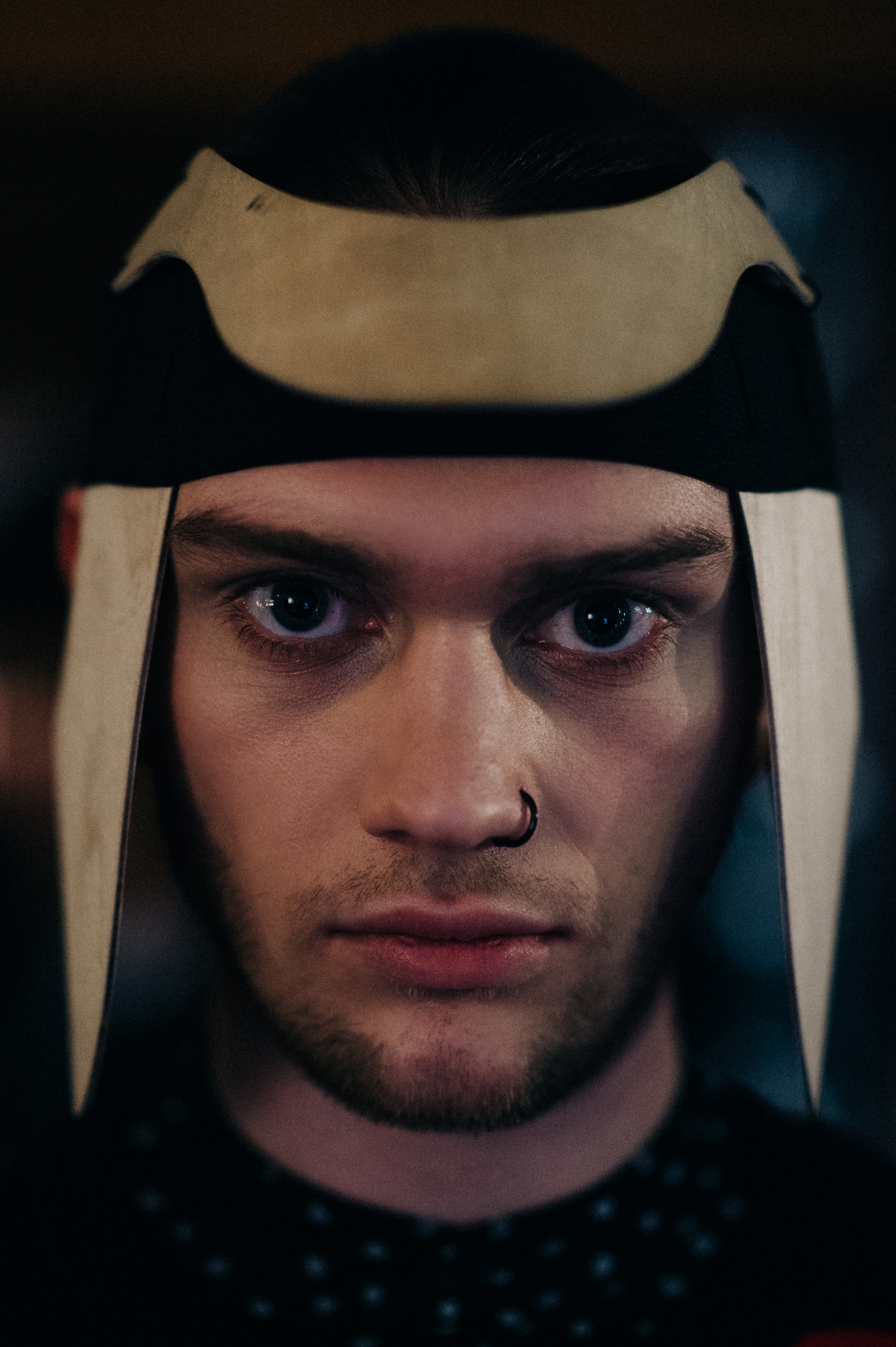 Portrait of male model
