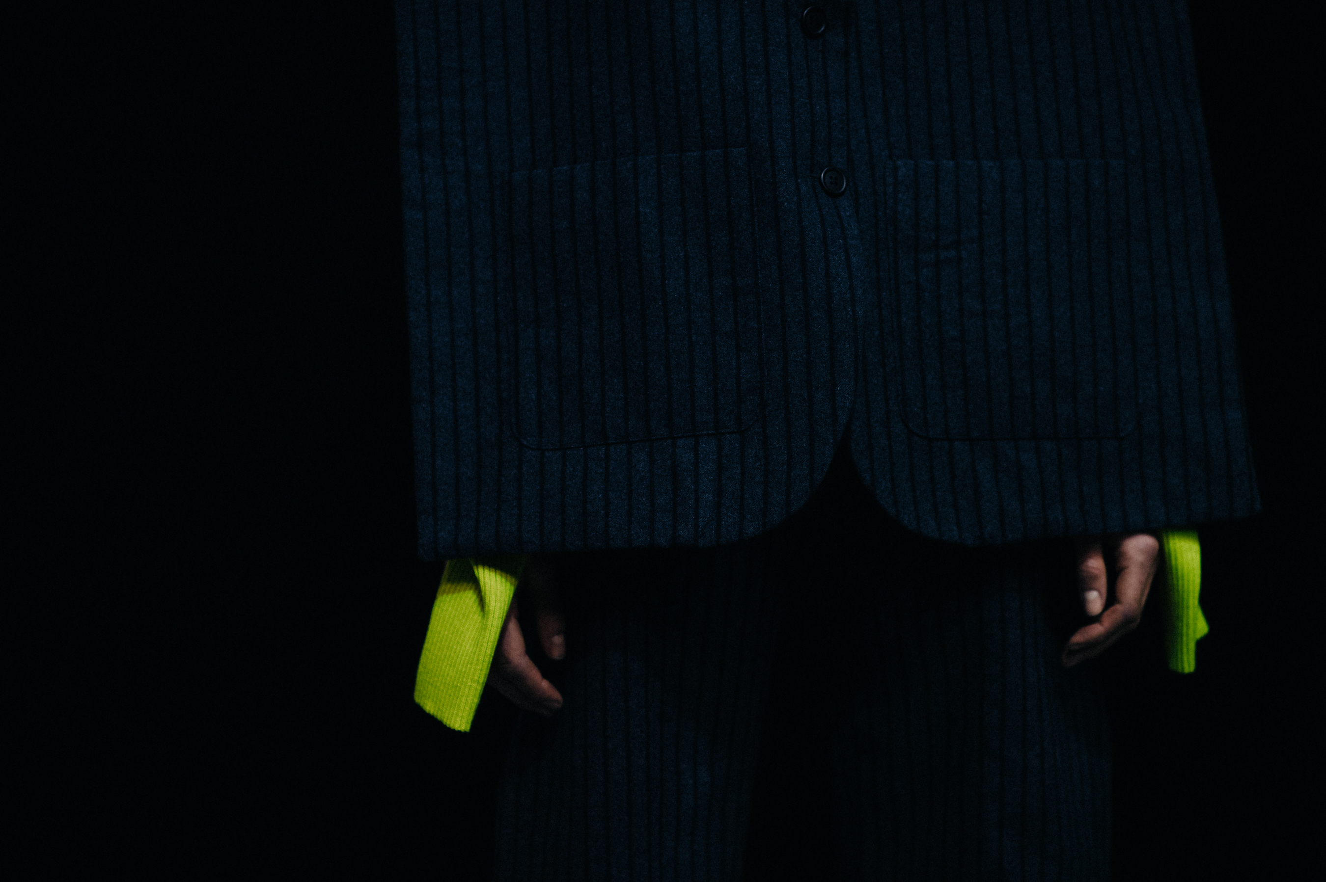Close up of sleeve details