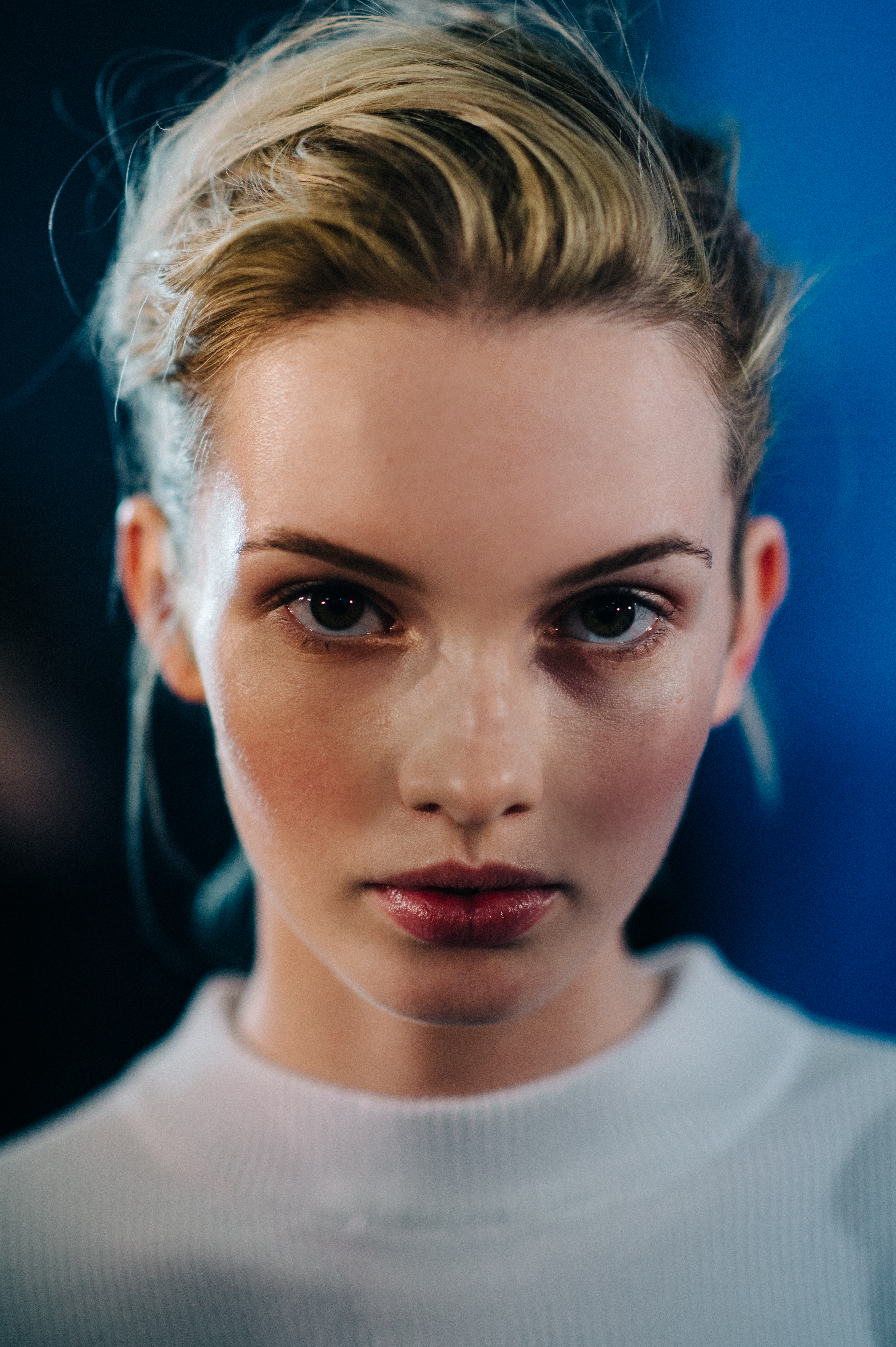 Portrait of a beautiful model