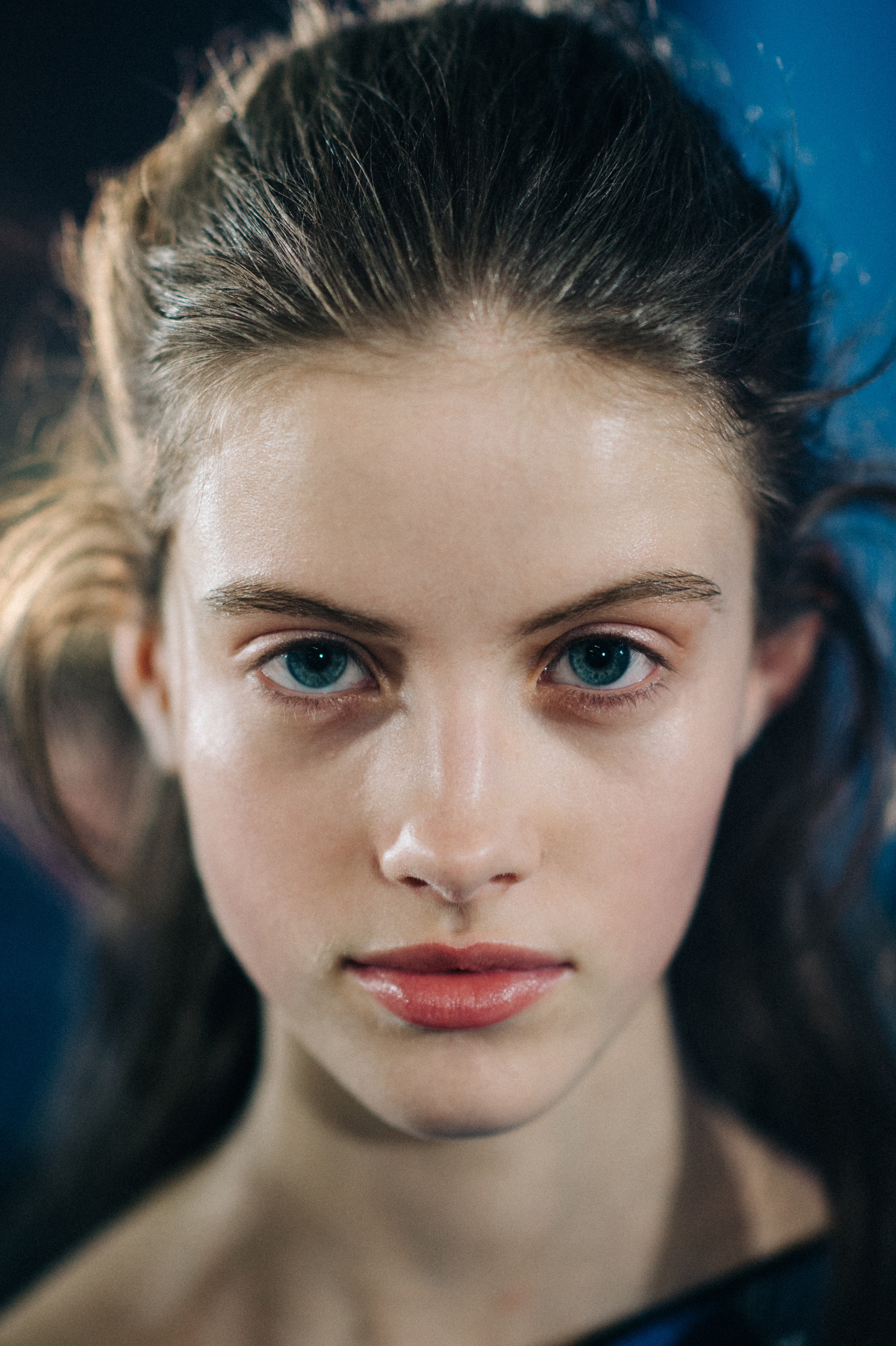 Portrait of a beautiful model