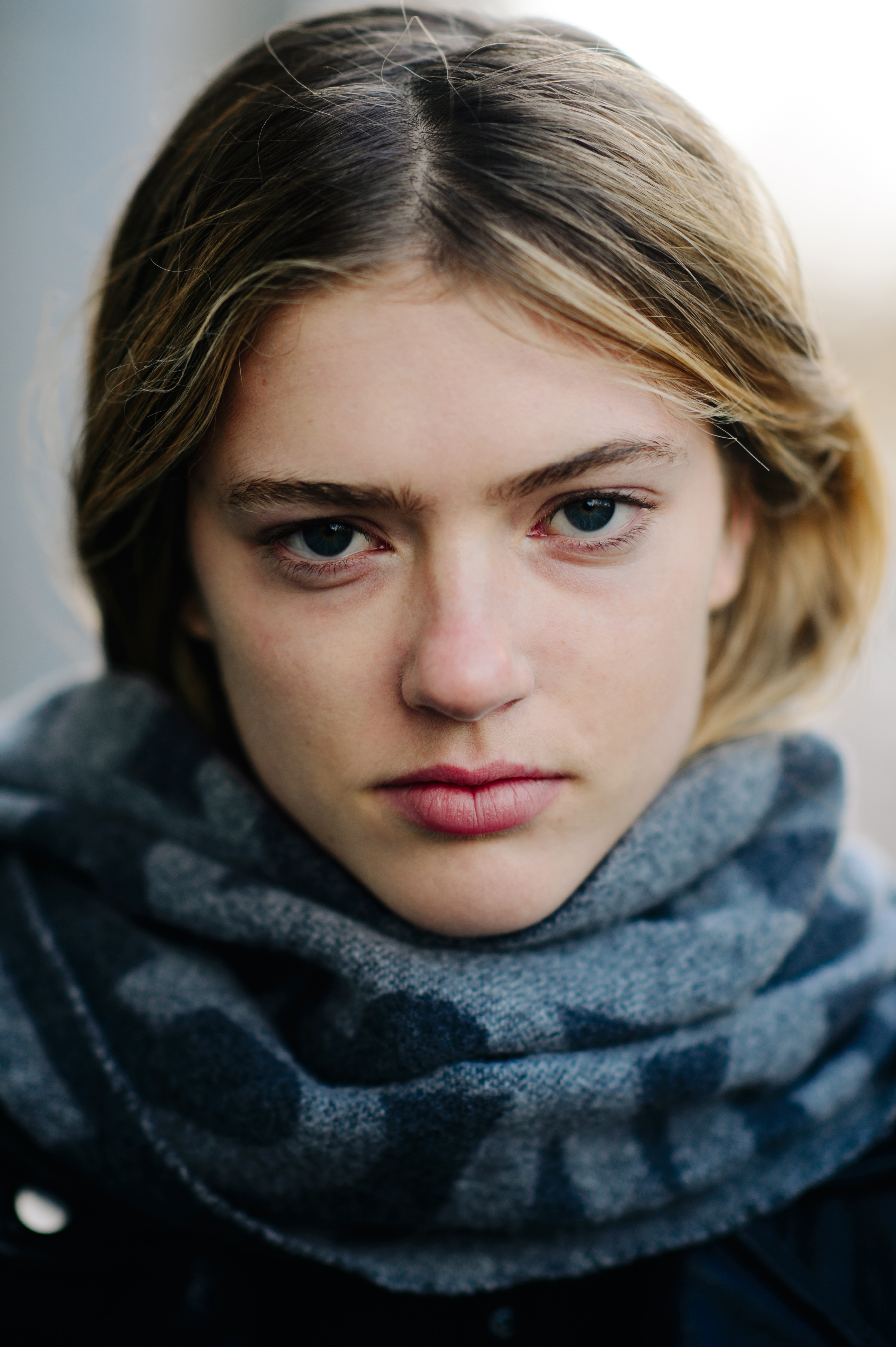 Portrait of Swedish model
