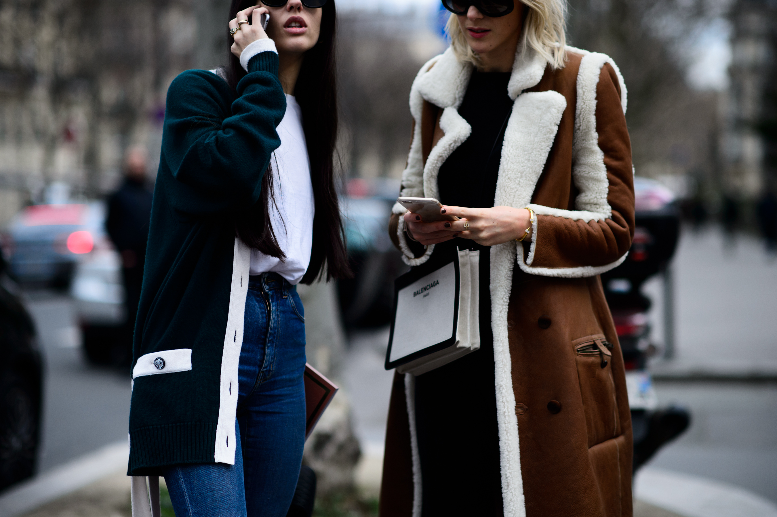 Two women after the show