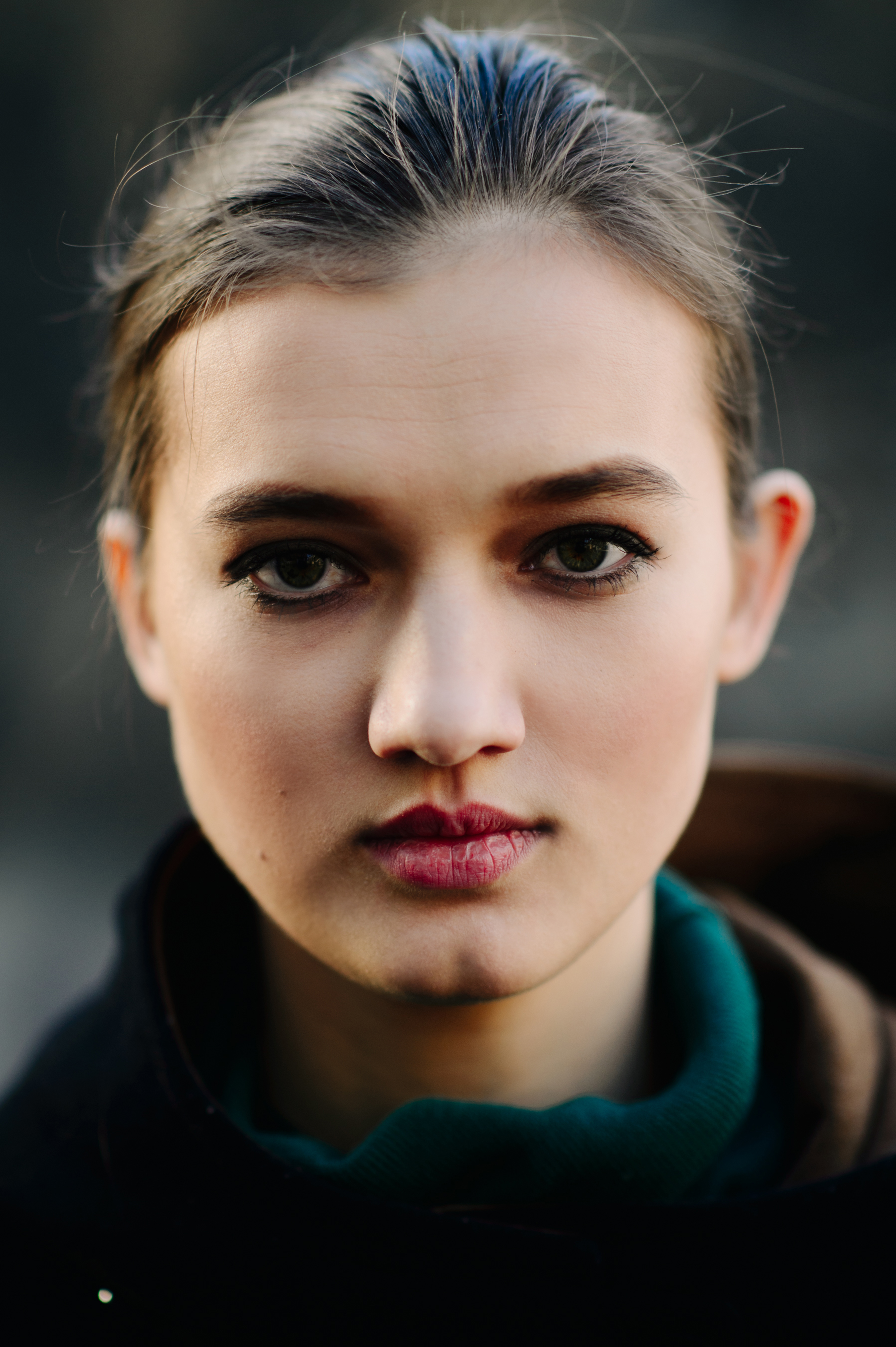 Portrait of Ukrainian model