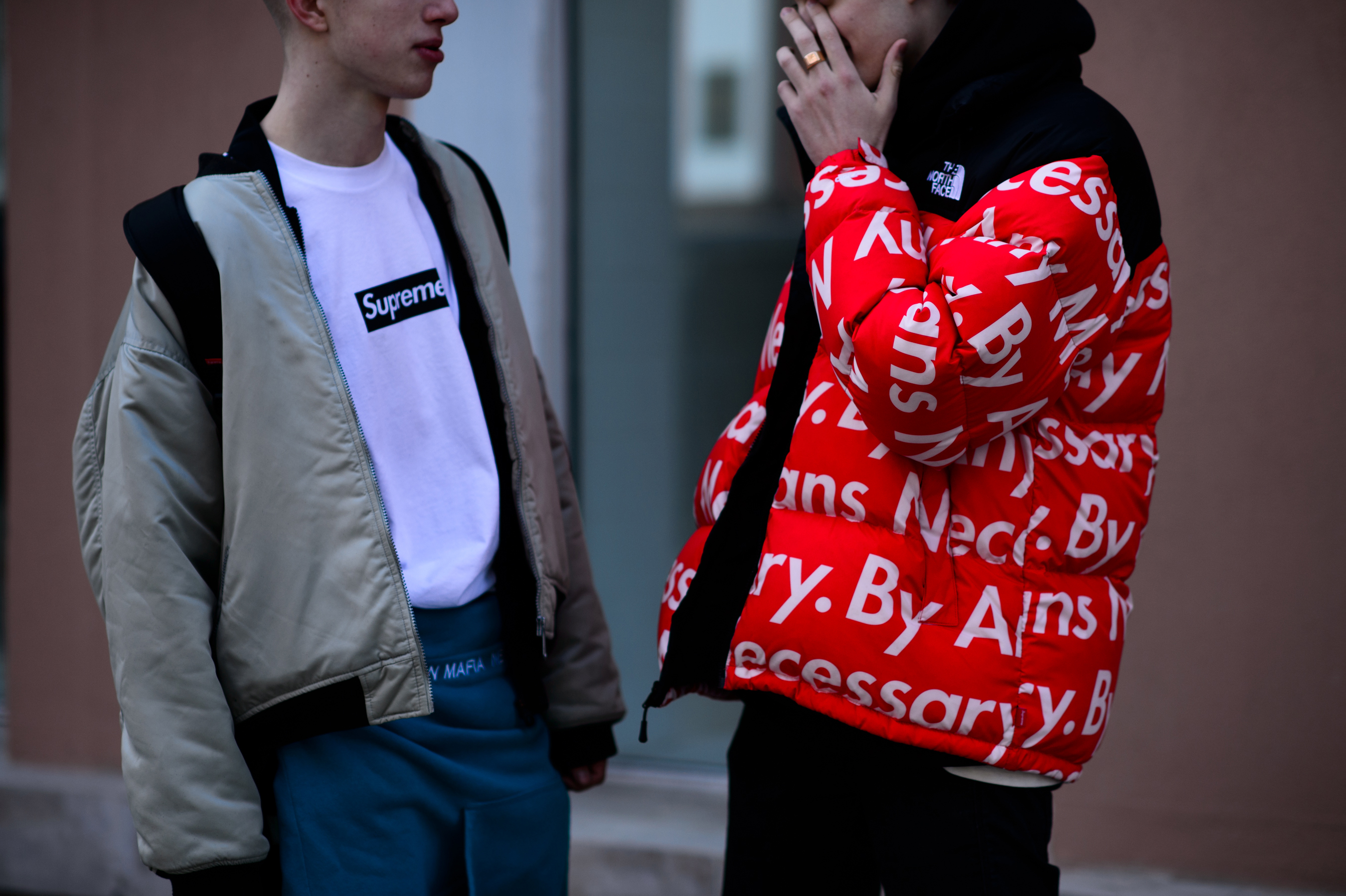 Two Russian boys outside of KM20