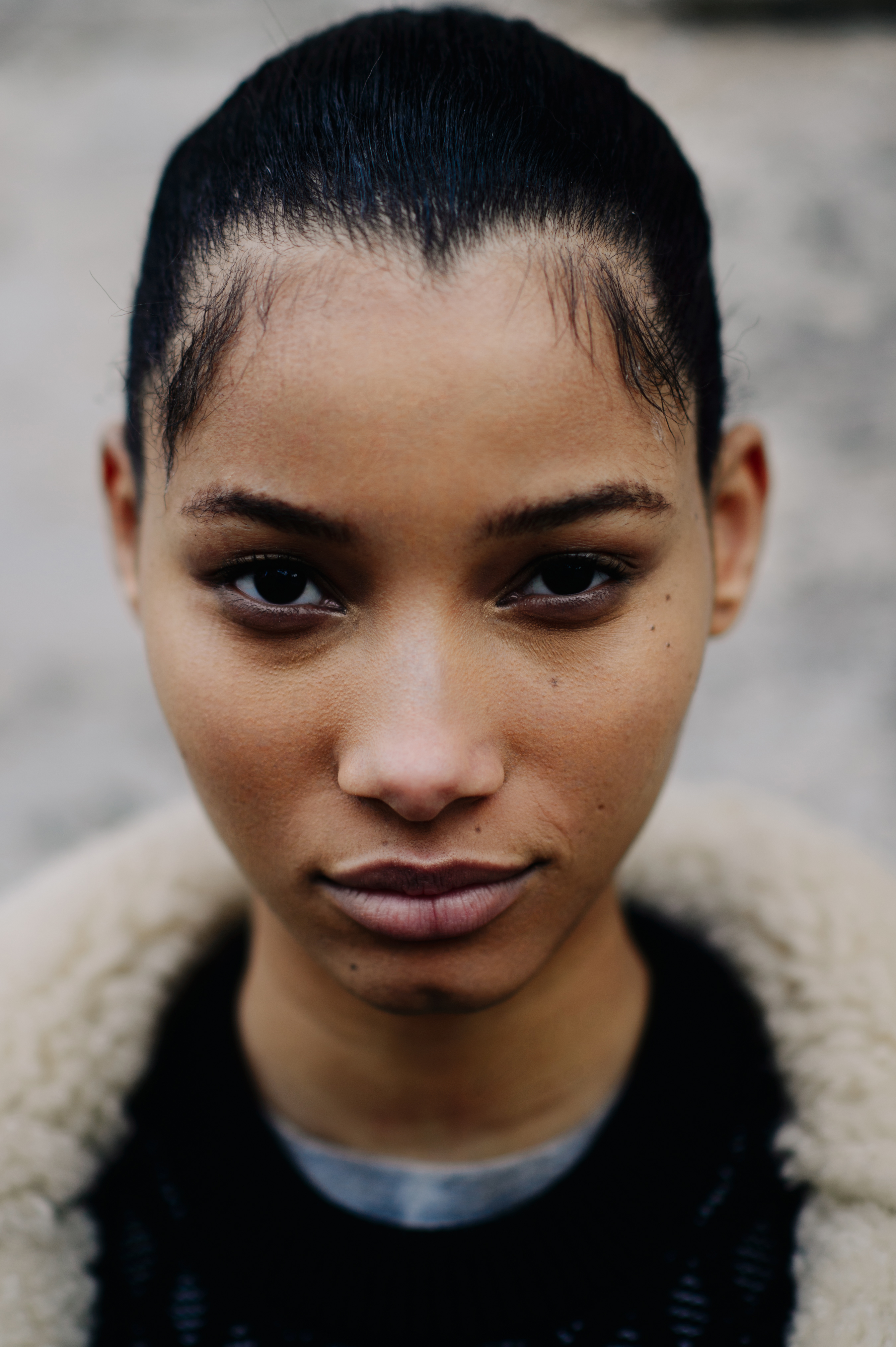 Portrait of a Dominican model