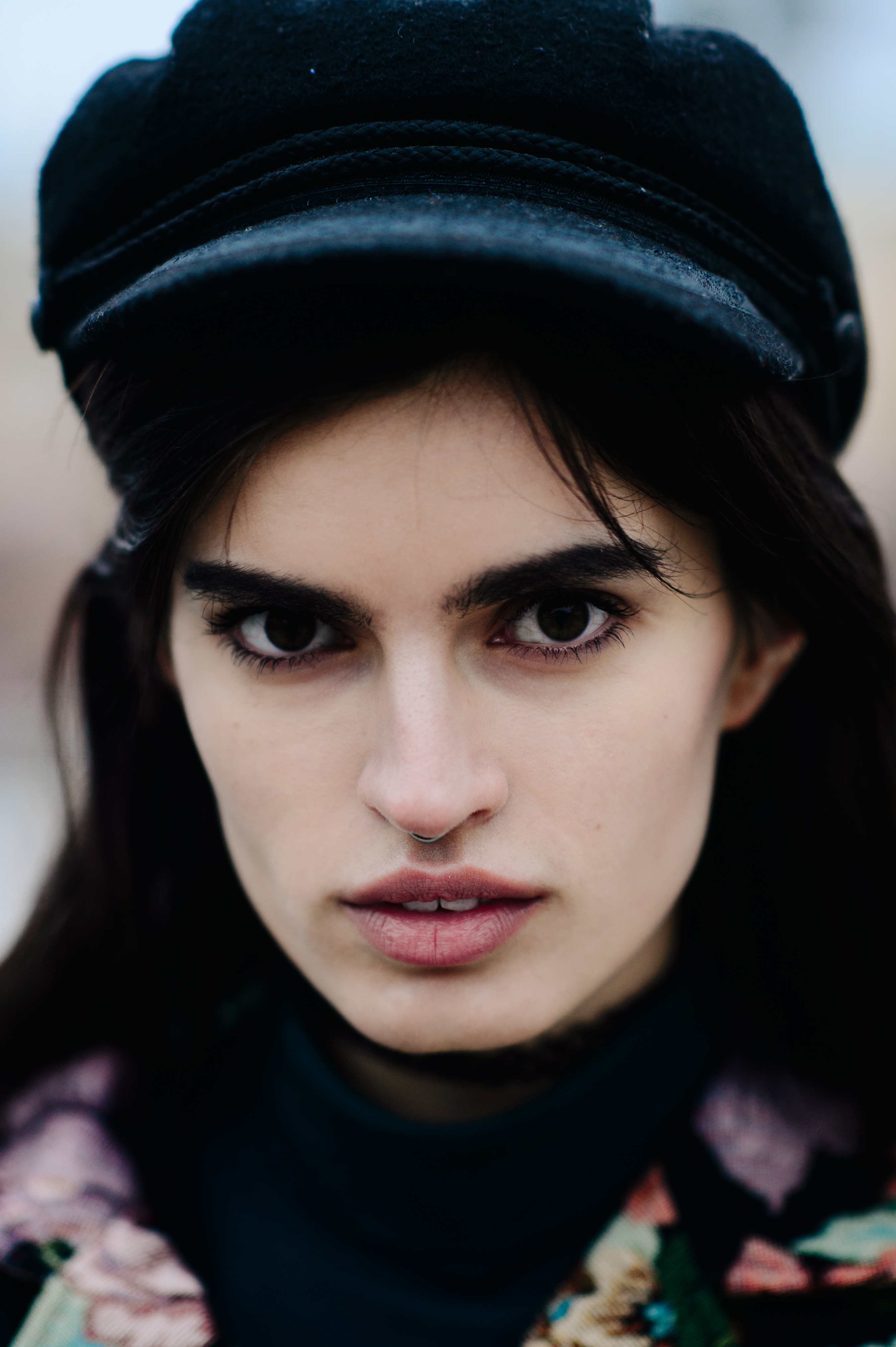 Portrait of a model from Saint Petersburg