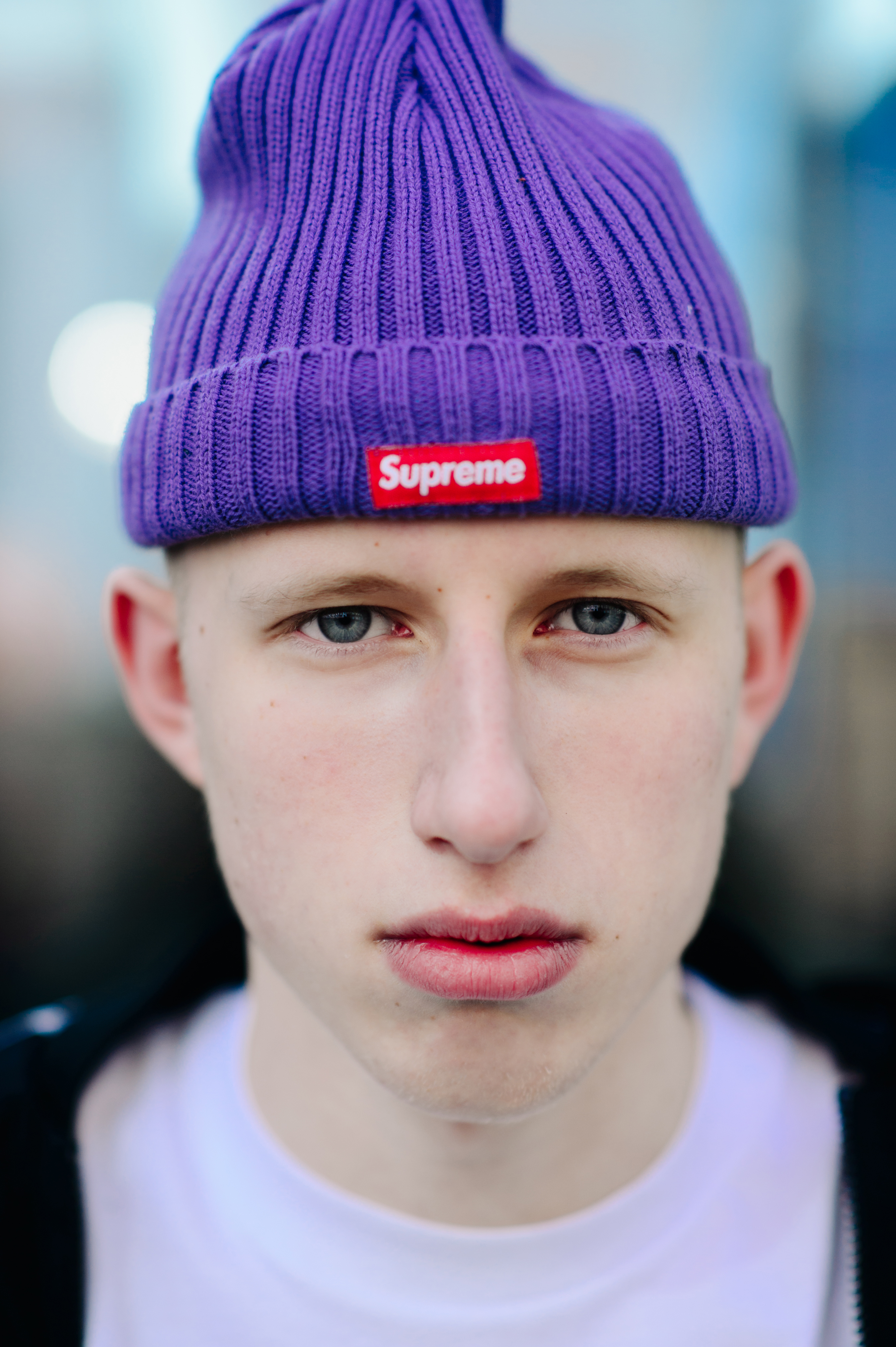 Portrait of a Russian male model