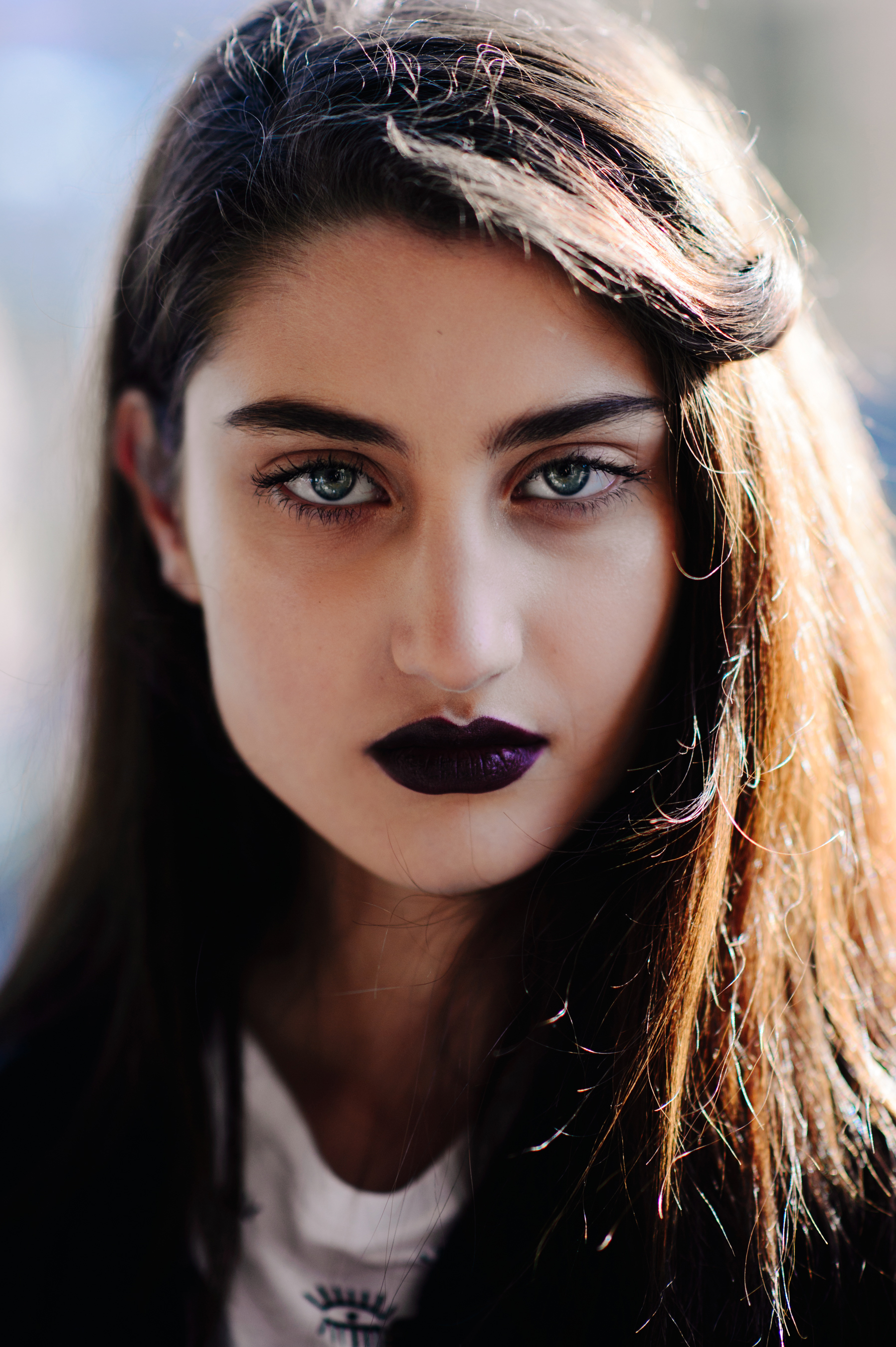 Portrait of a beautiful Georgian model