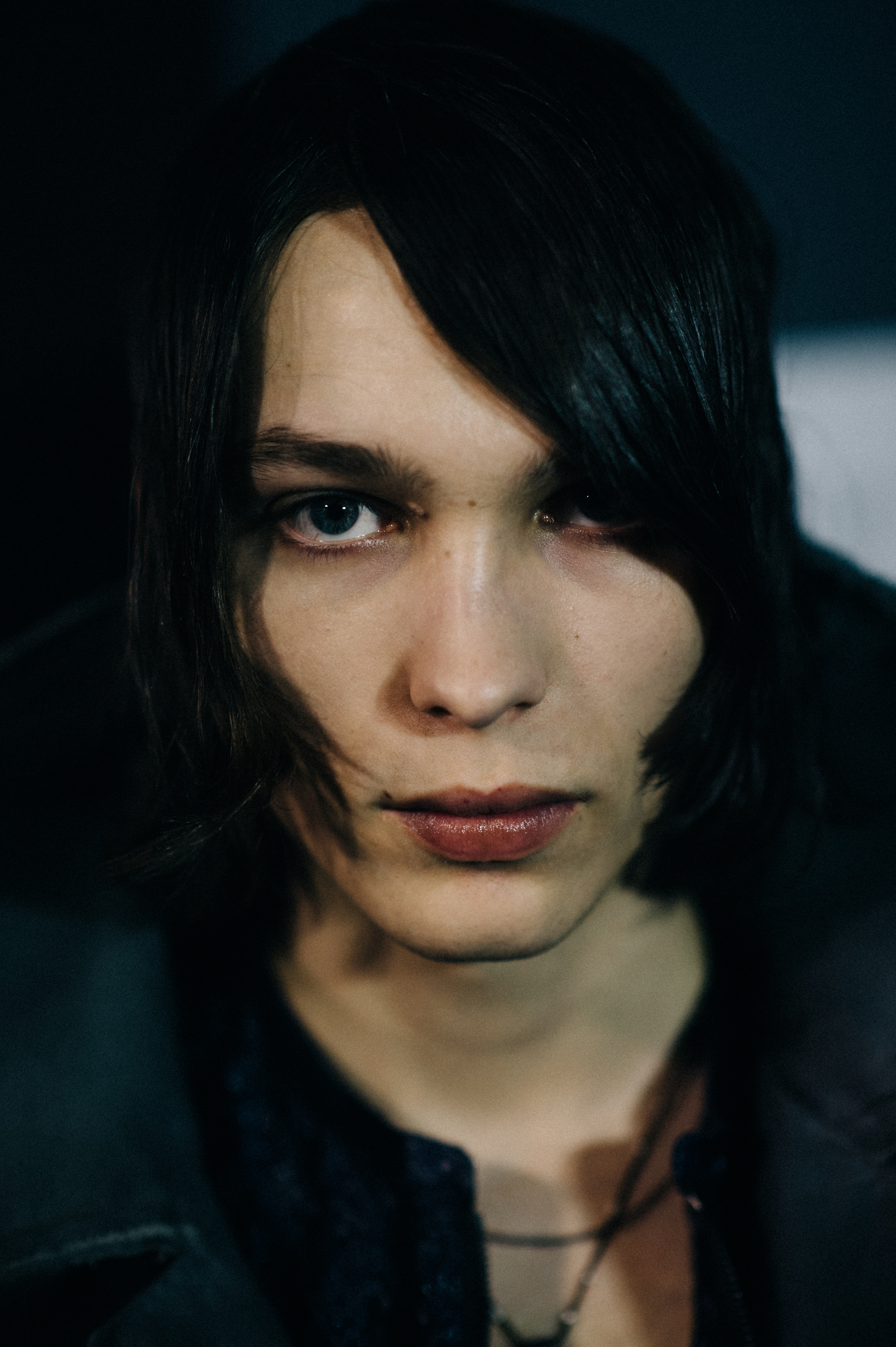 Portrait of a British male model