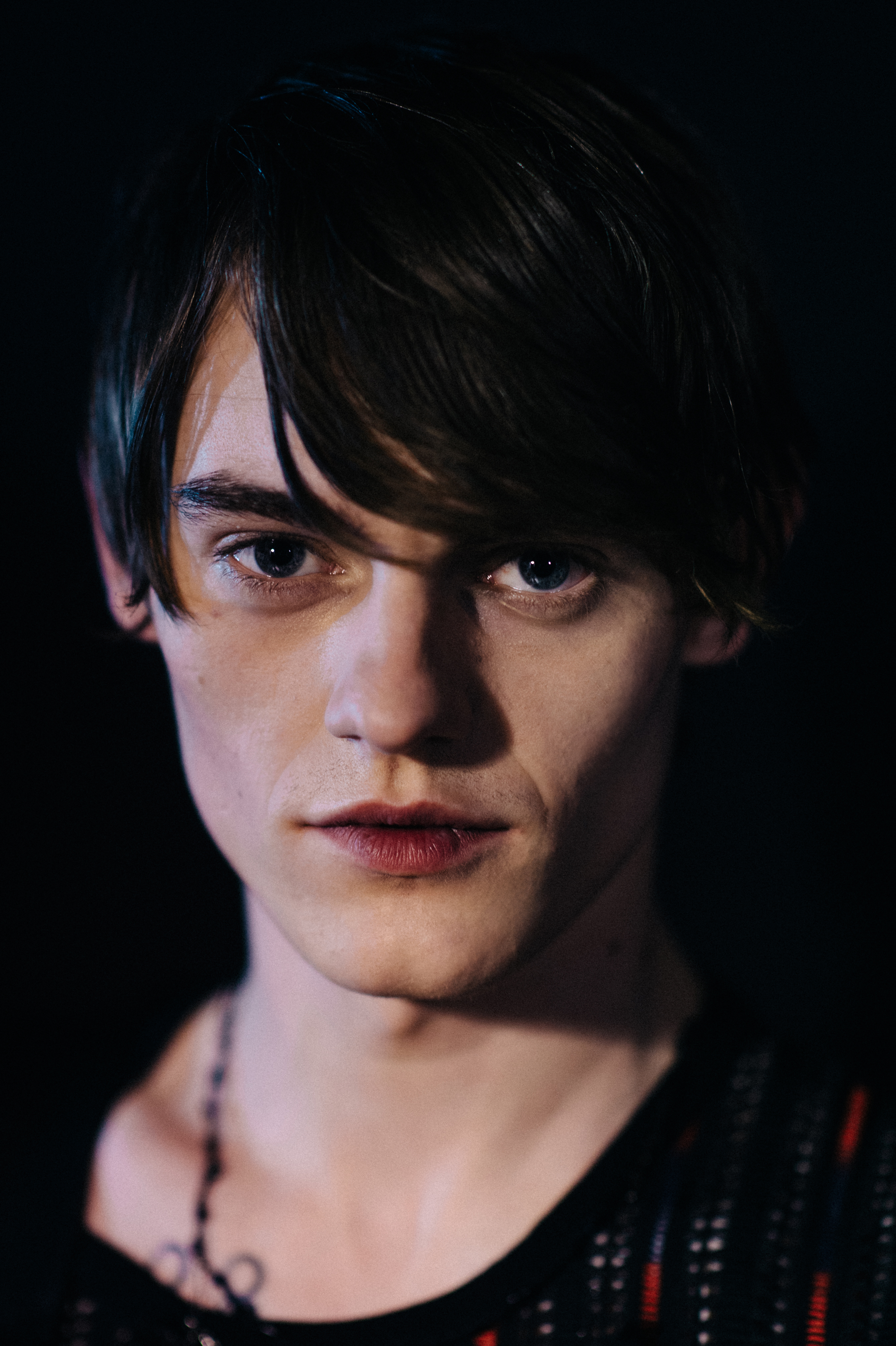 Portrait of Danish male model