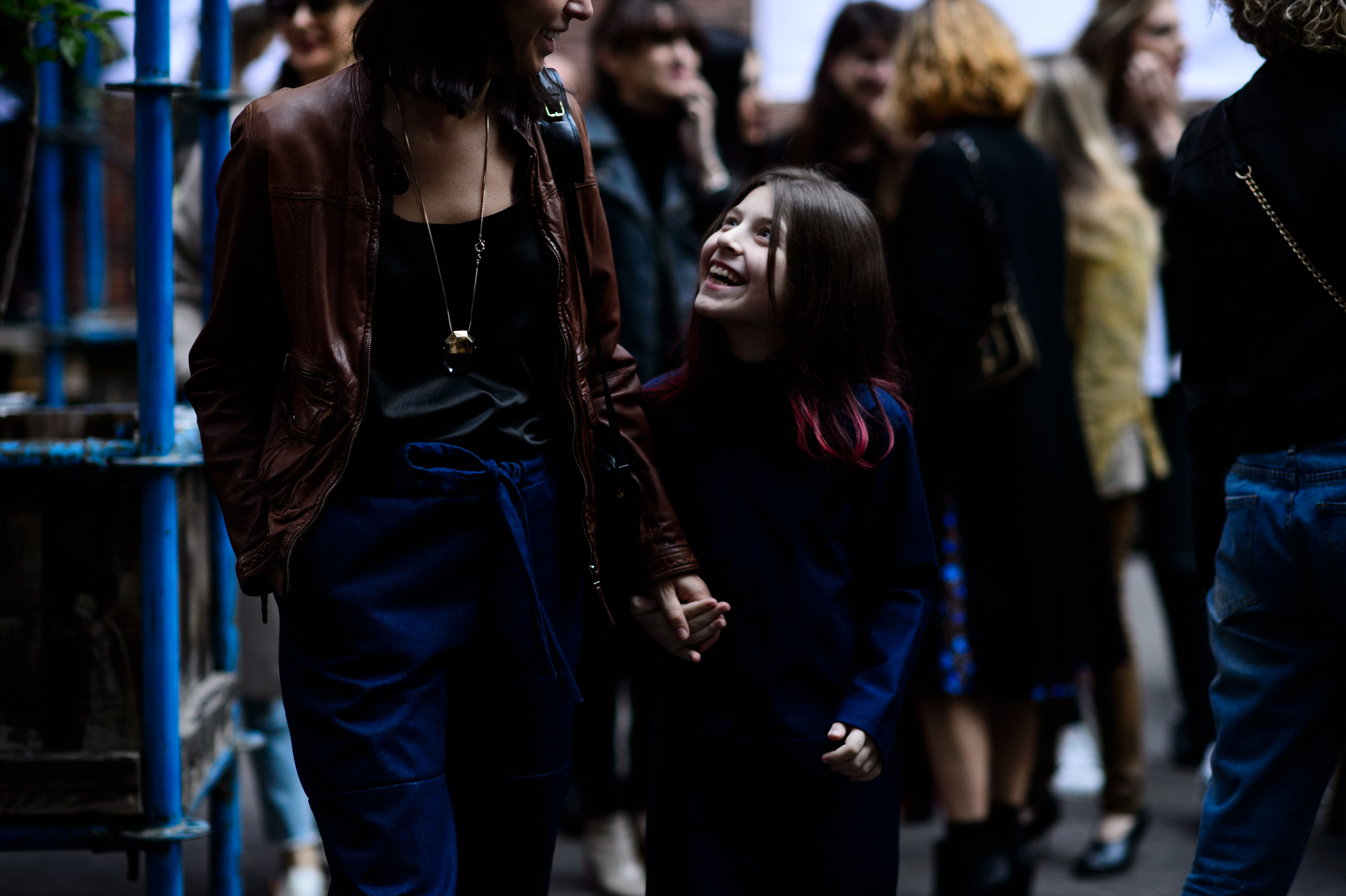 Woman with her daughter at TFW