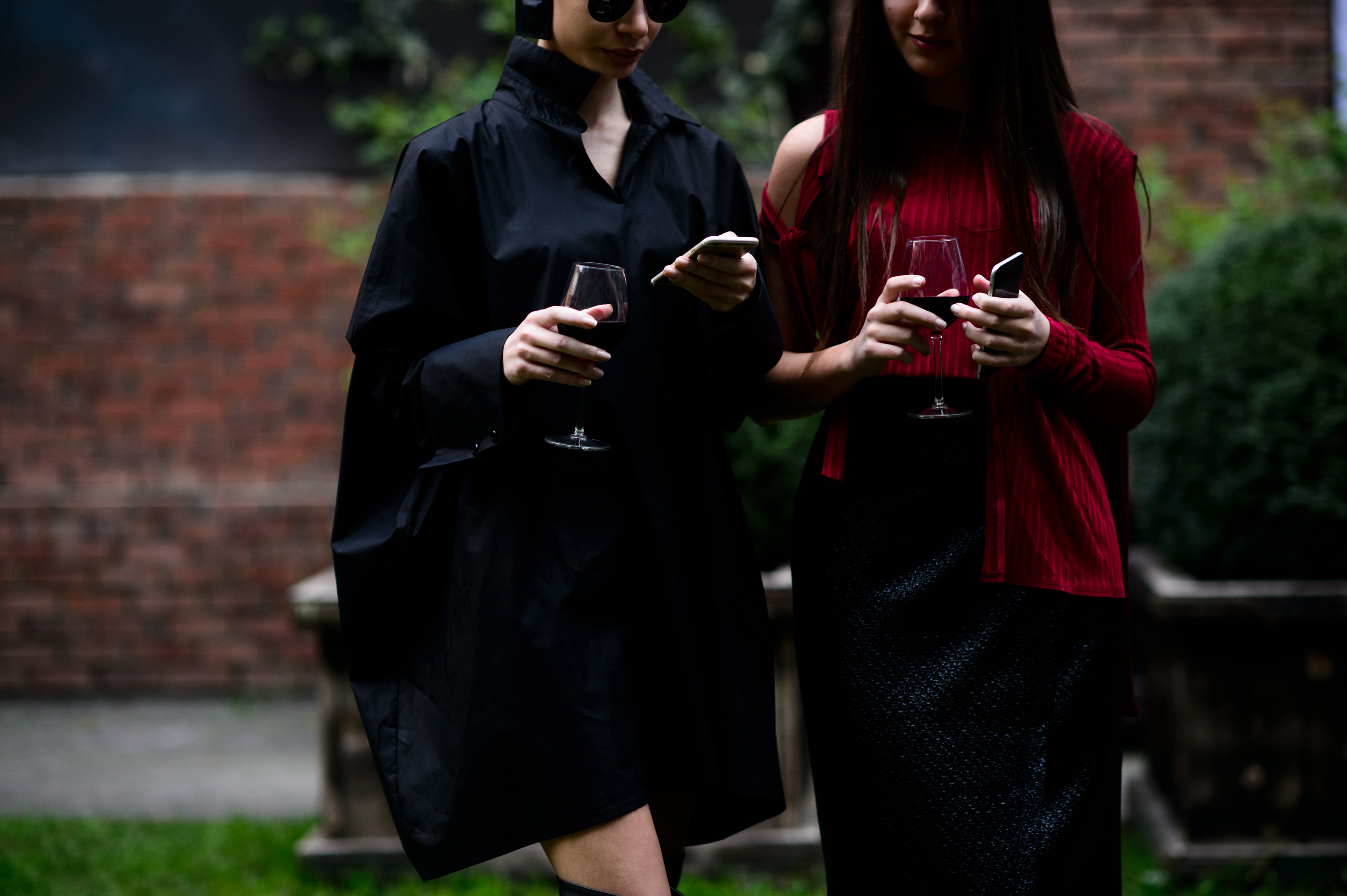 Two girls attending TFW
