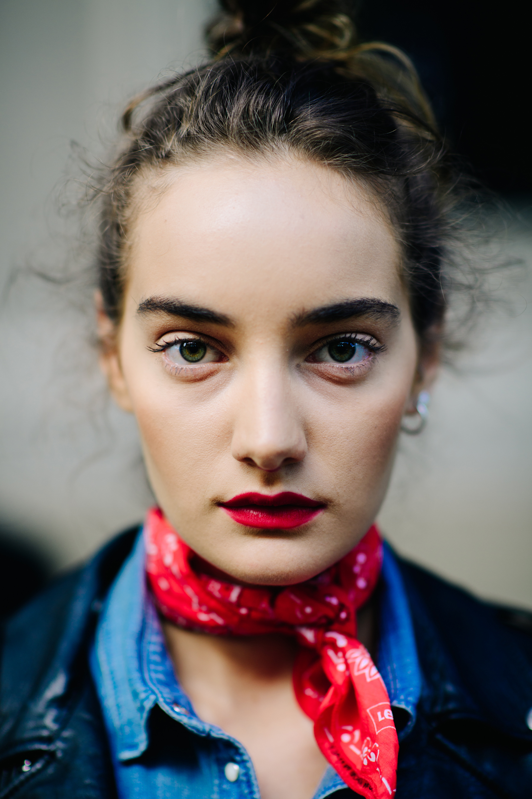 Portrait of a beautiful Georgian model