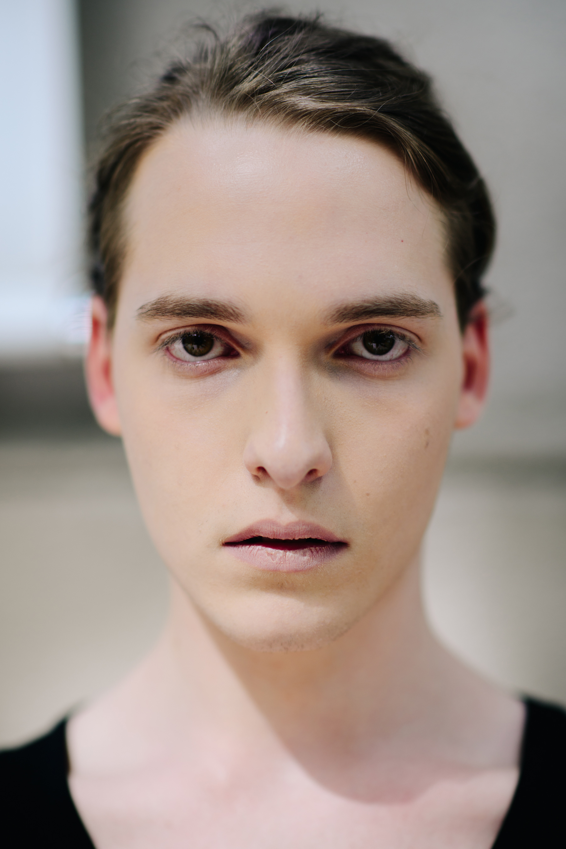 Portrait of a handsome young male