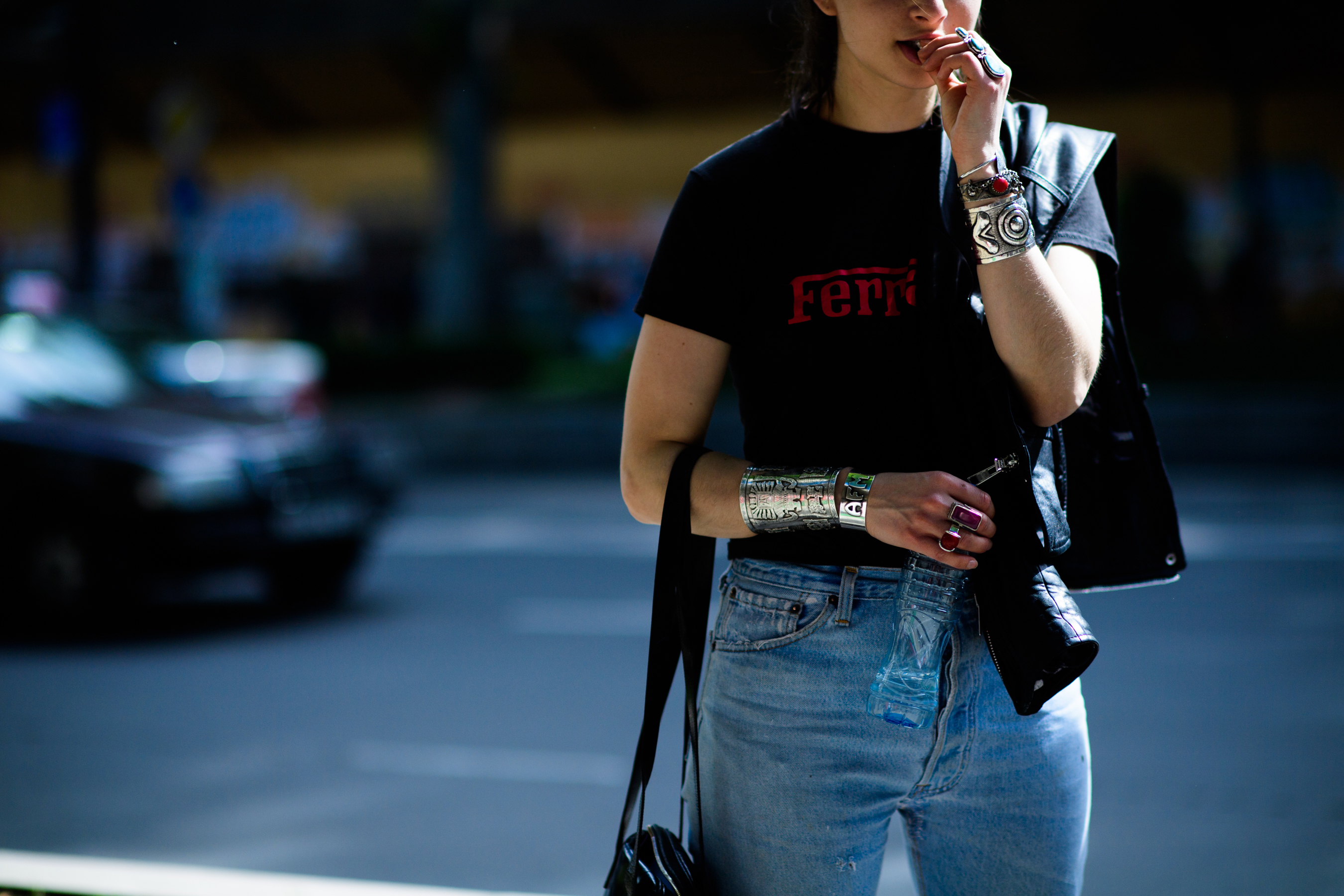 Vogue USA editor Ferrari shirt