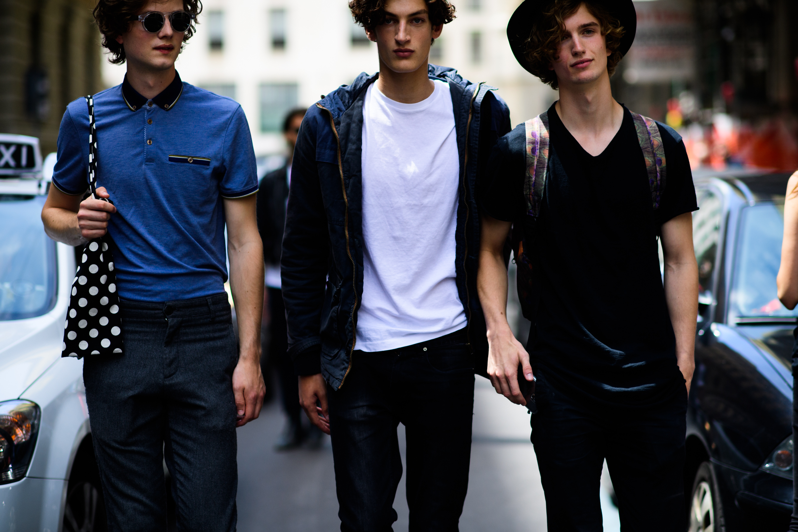 Three models after the show