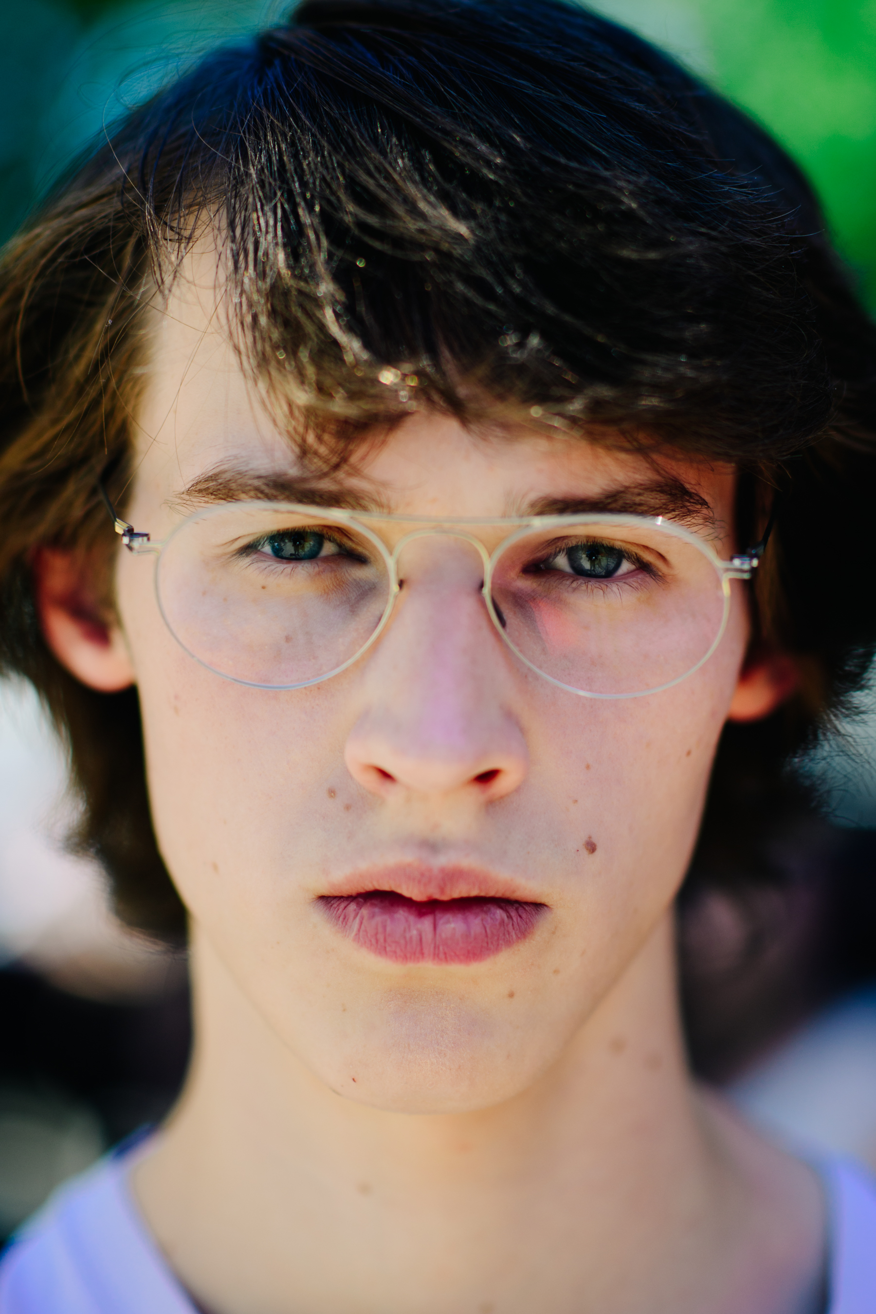 Portrait of a male model