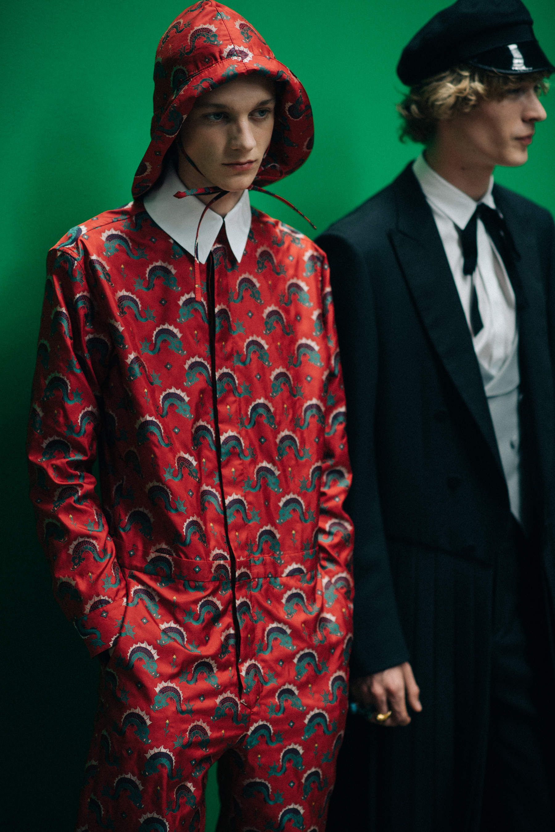 Men in suits and shirts