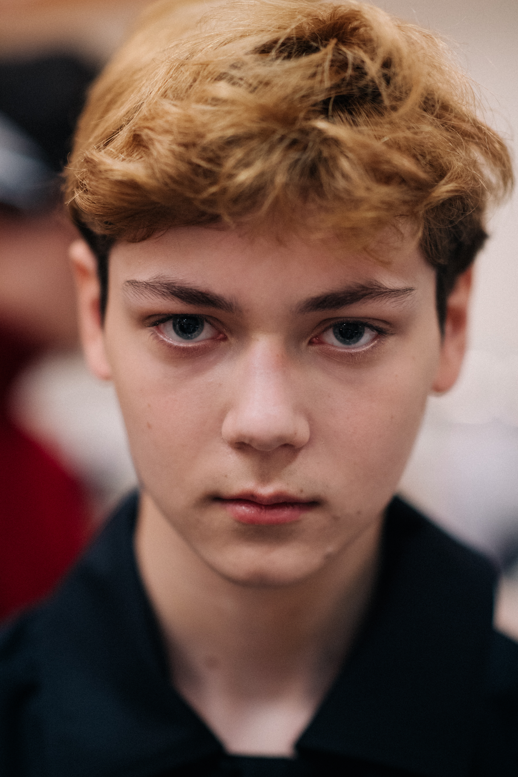 Portrait of a male model