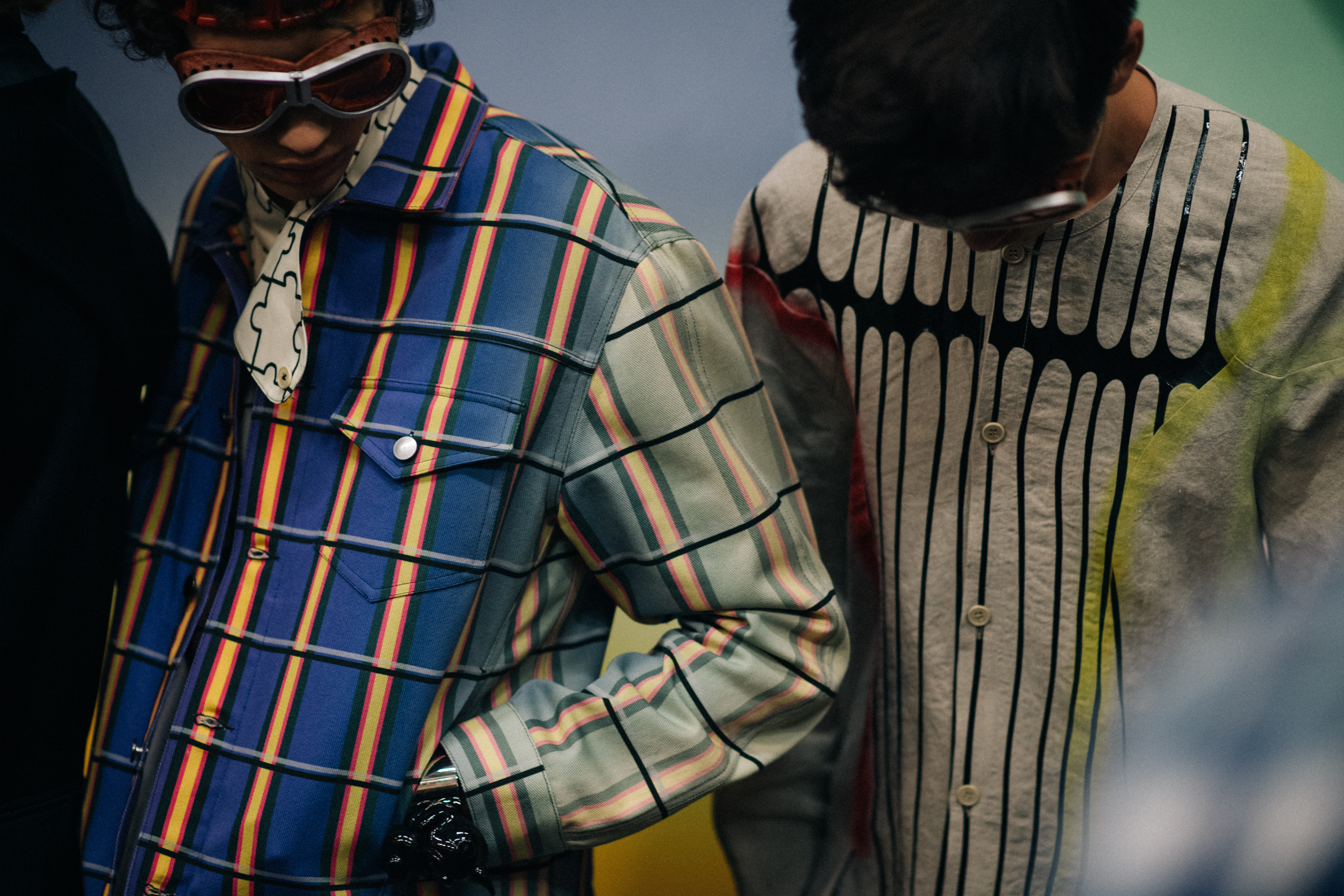 Clothes with prints and patterns