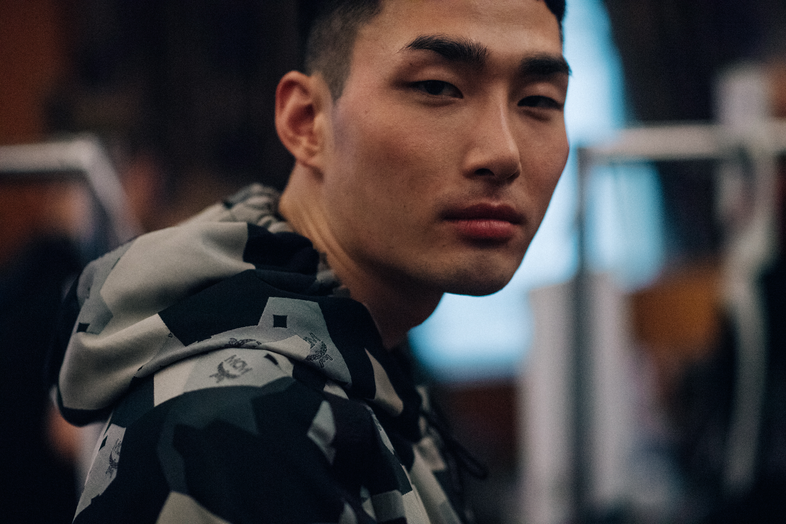 Picture of an Asian male model