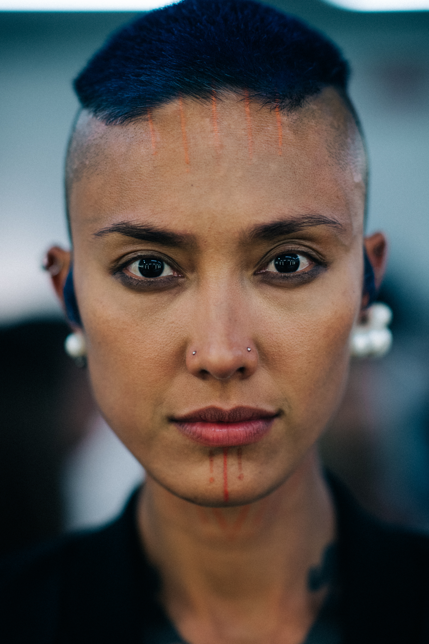 A woman with an unconventional beauty standard