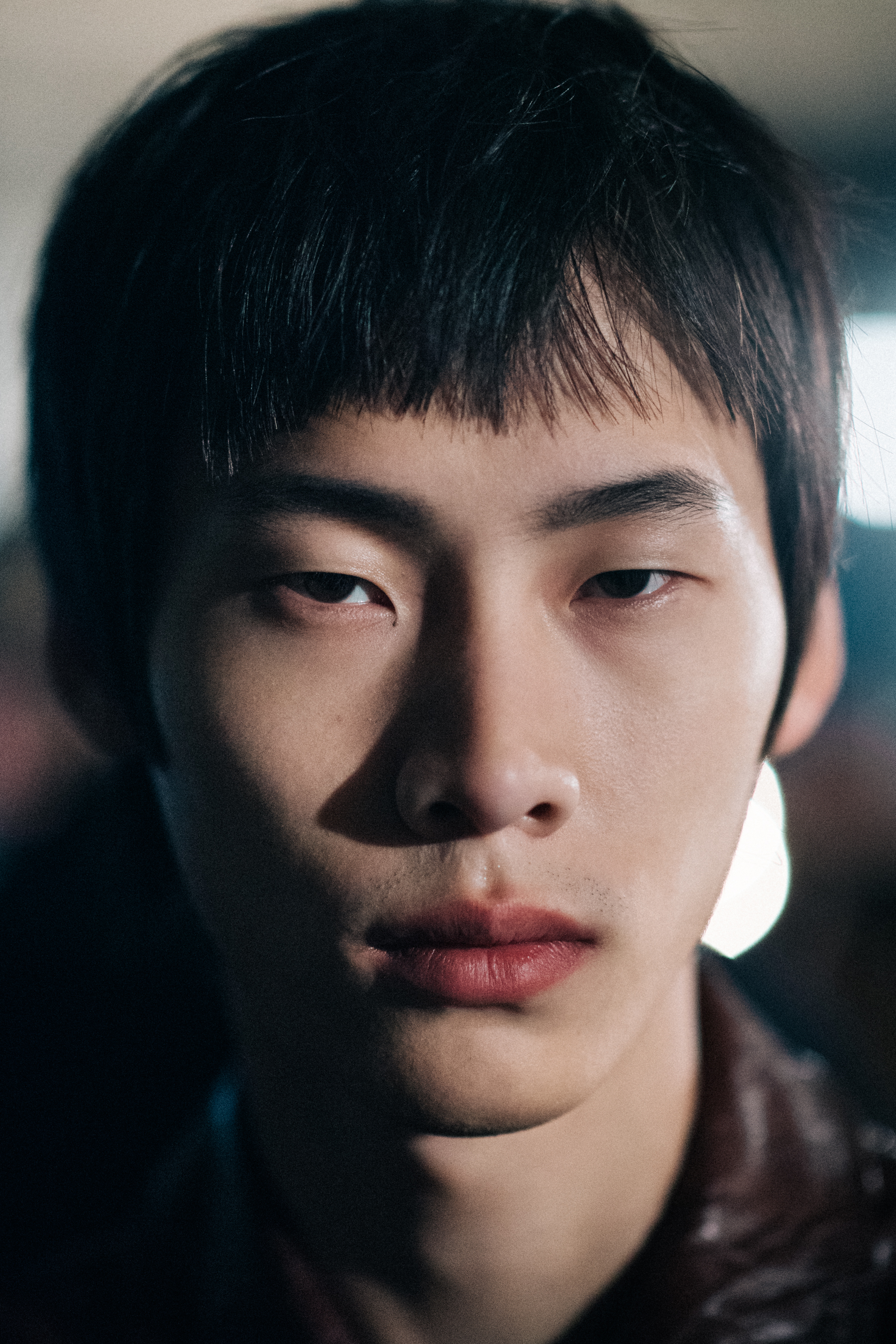 Portrait of Asian male model
