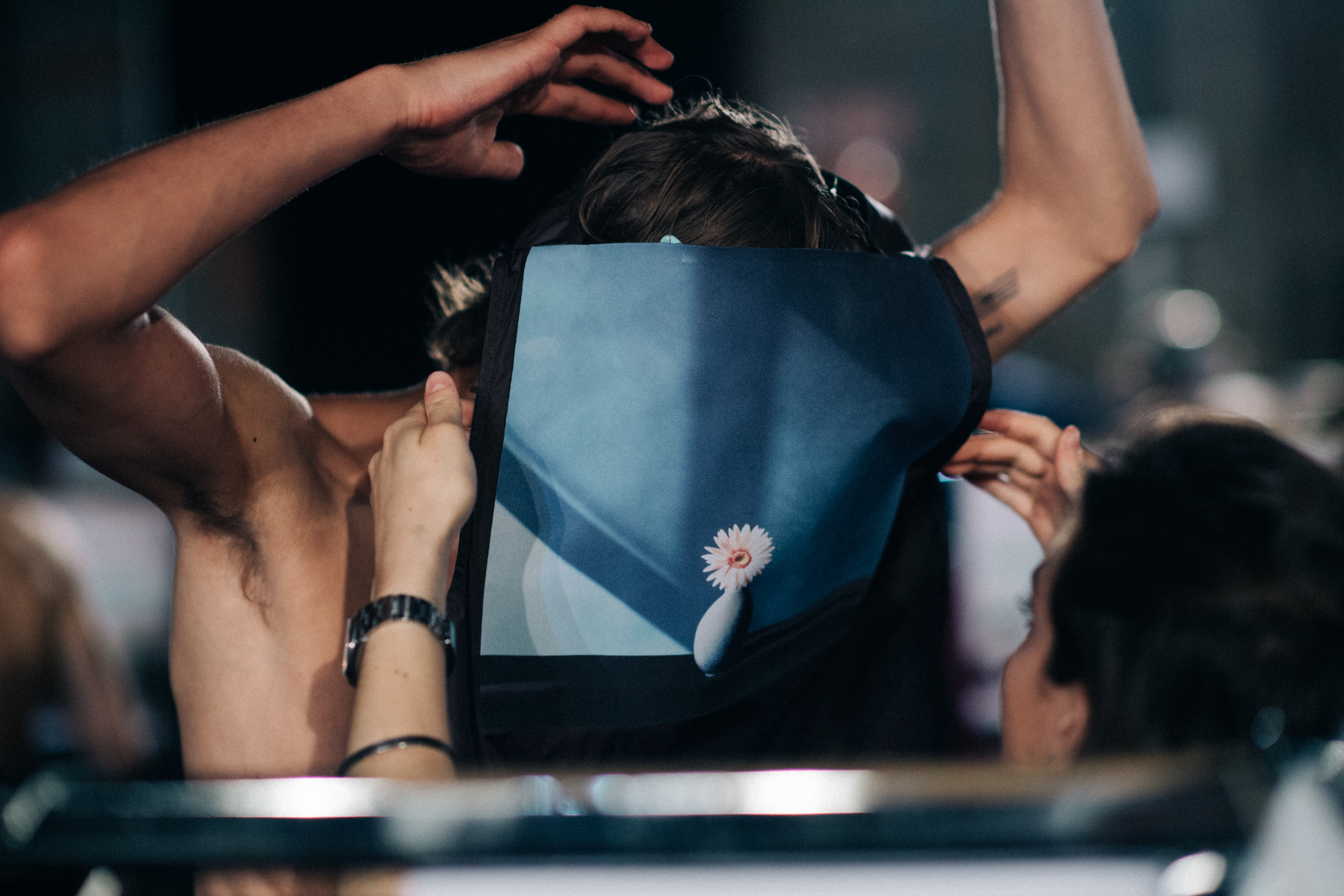 Preparation for the show in progress