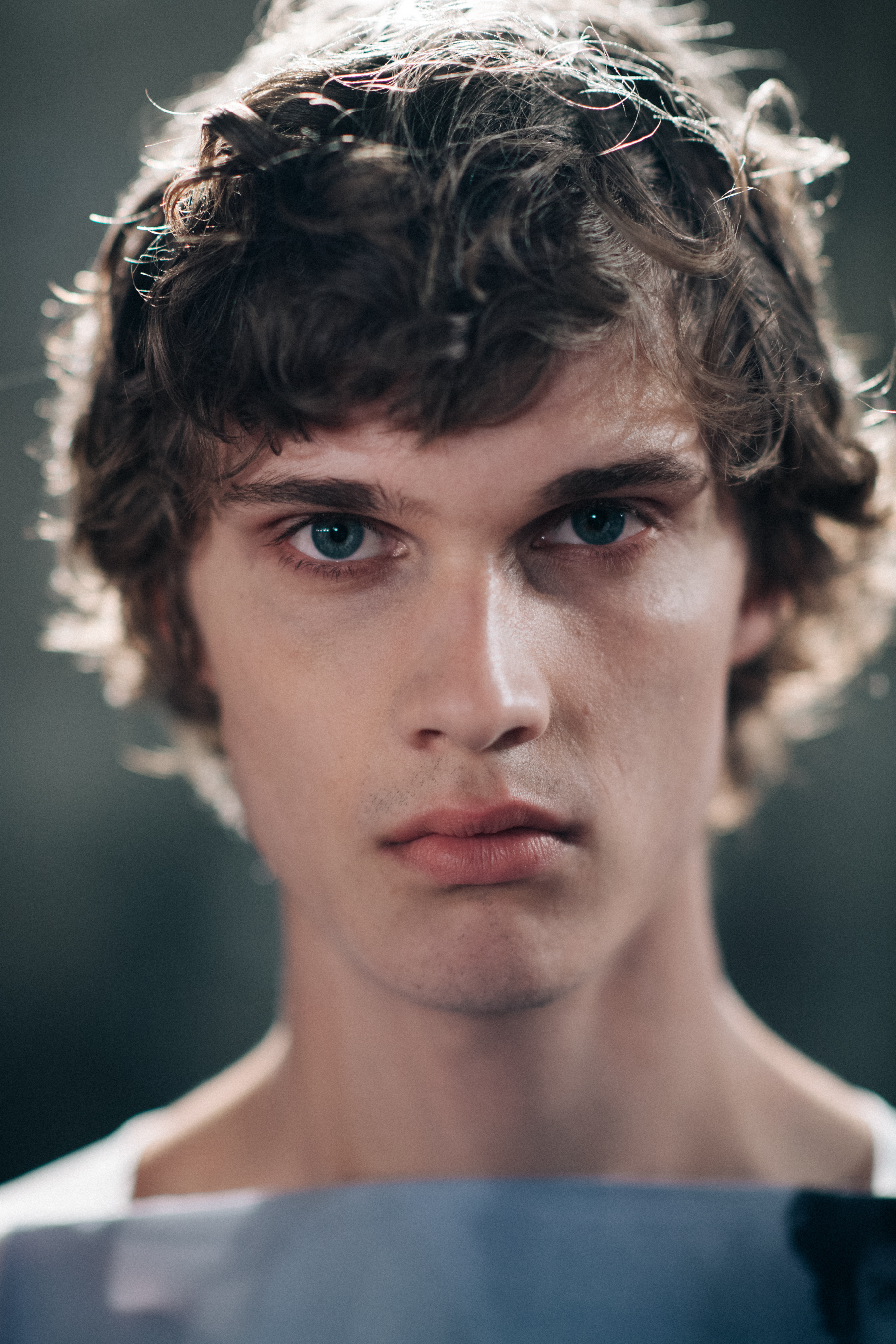 Portrait of a male model