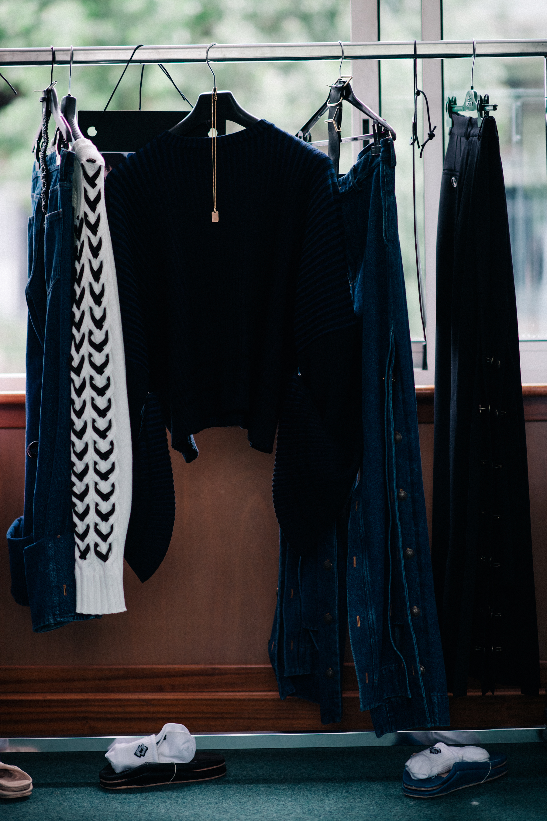 Outfits ready for the show