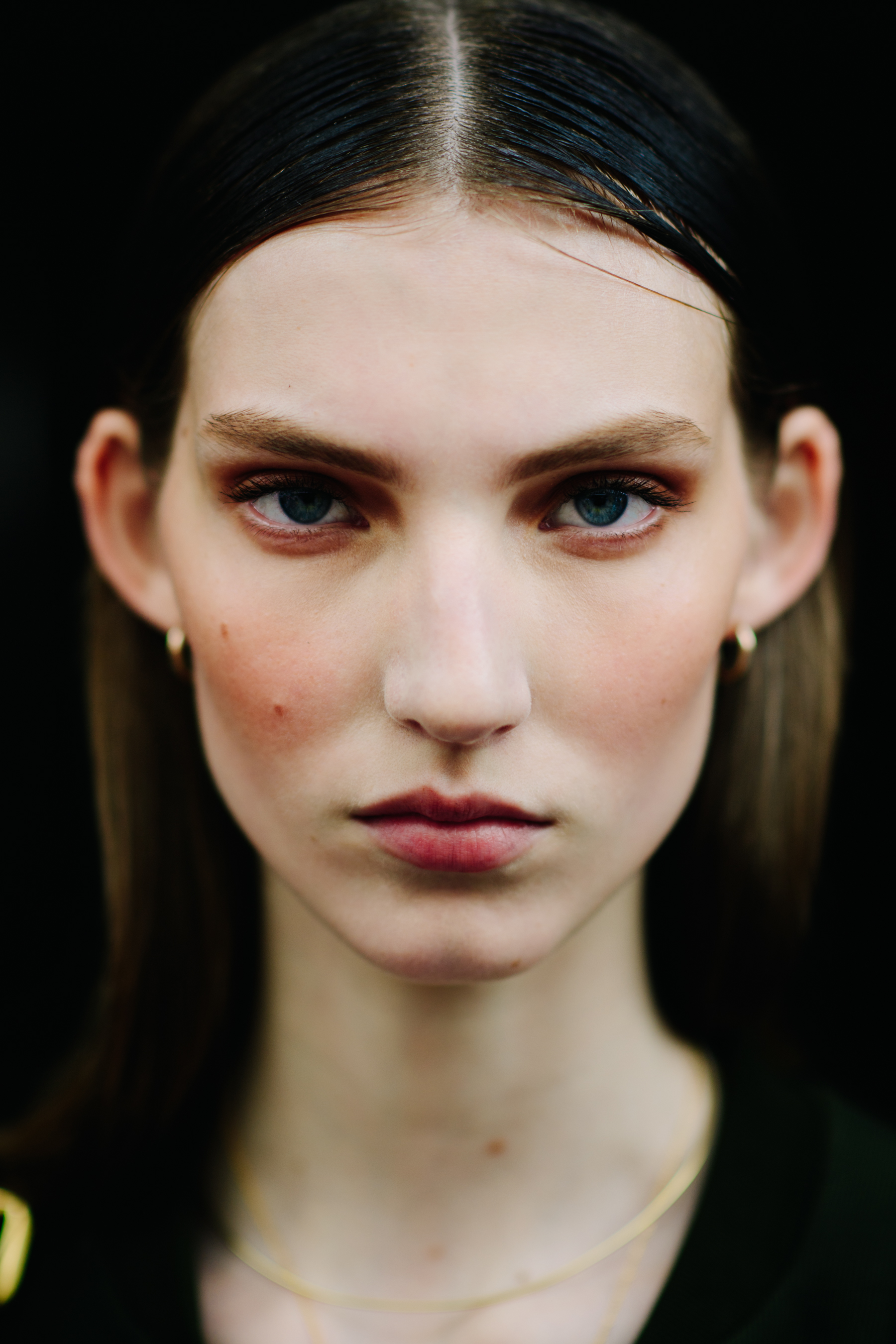 Portrait of a German model