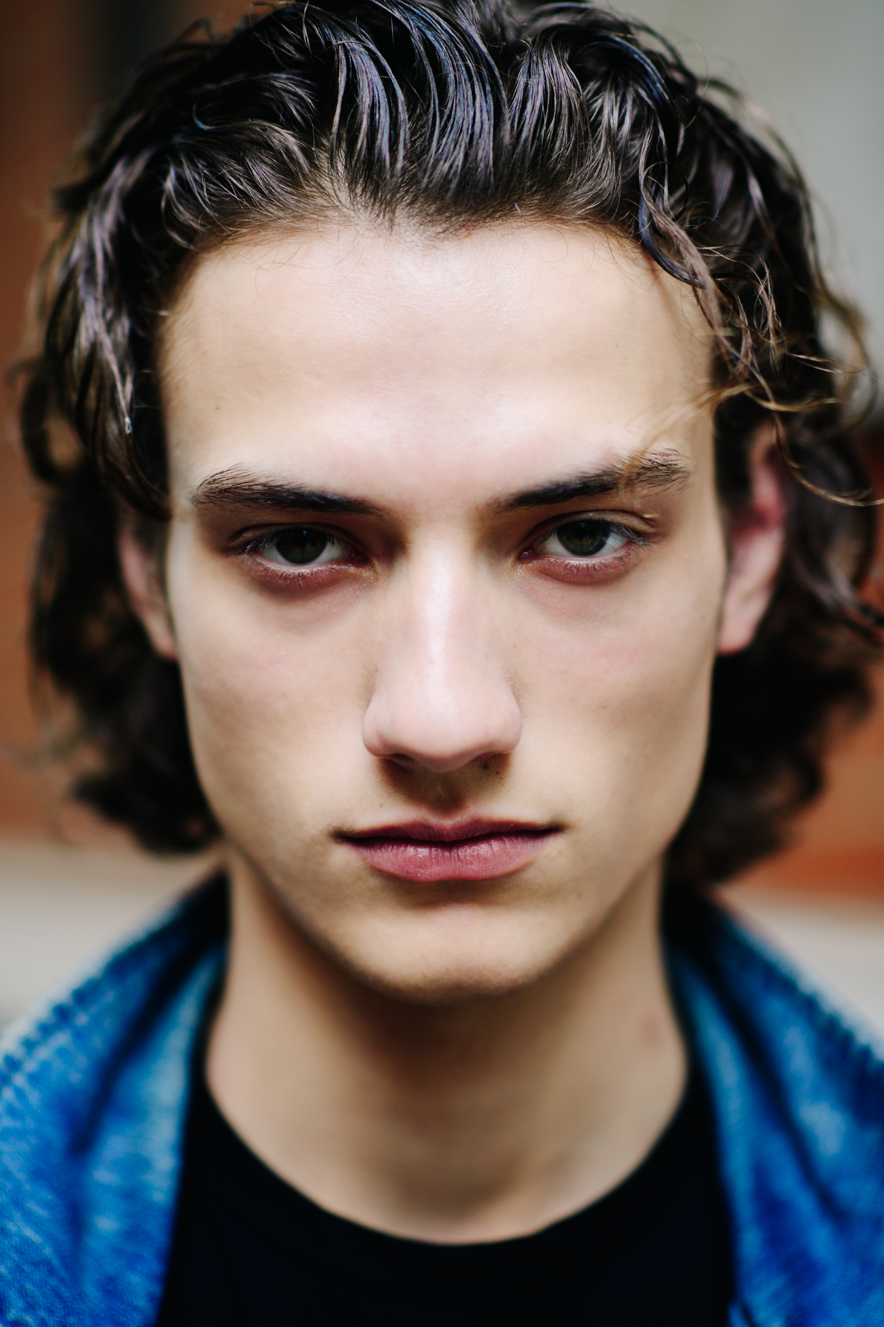 Portrait of a young fair-haired man