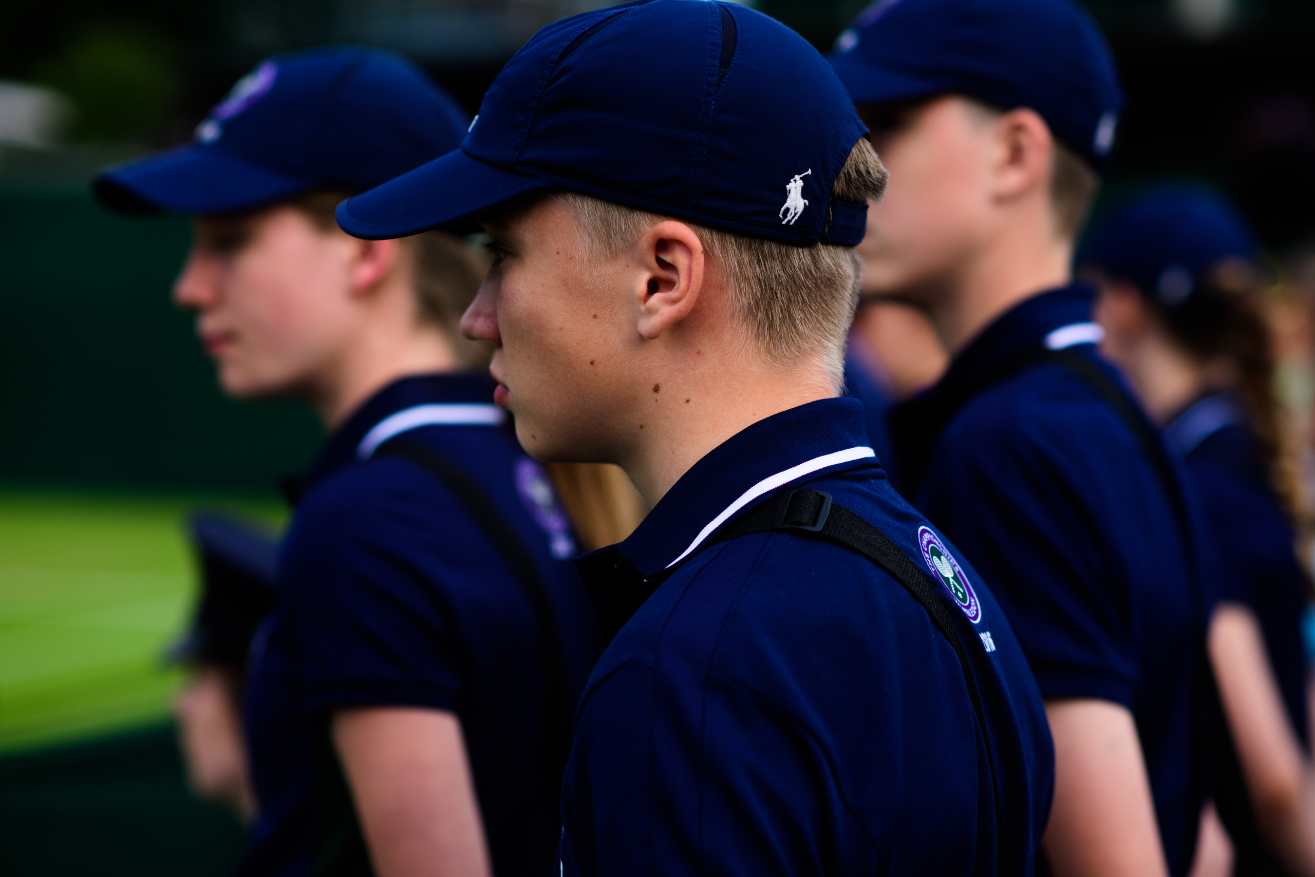 Group of young people wearing uniforms
