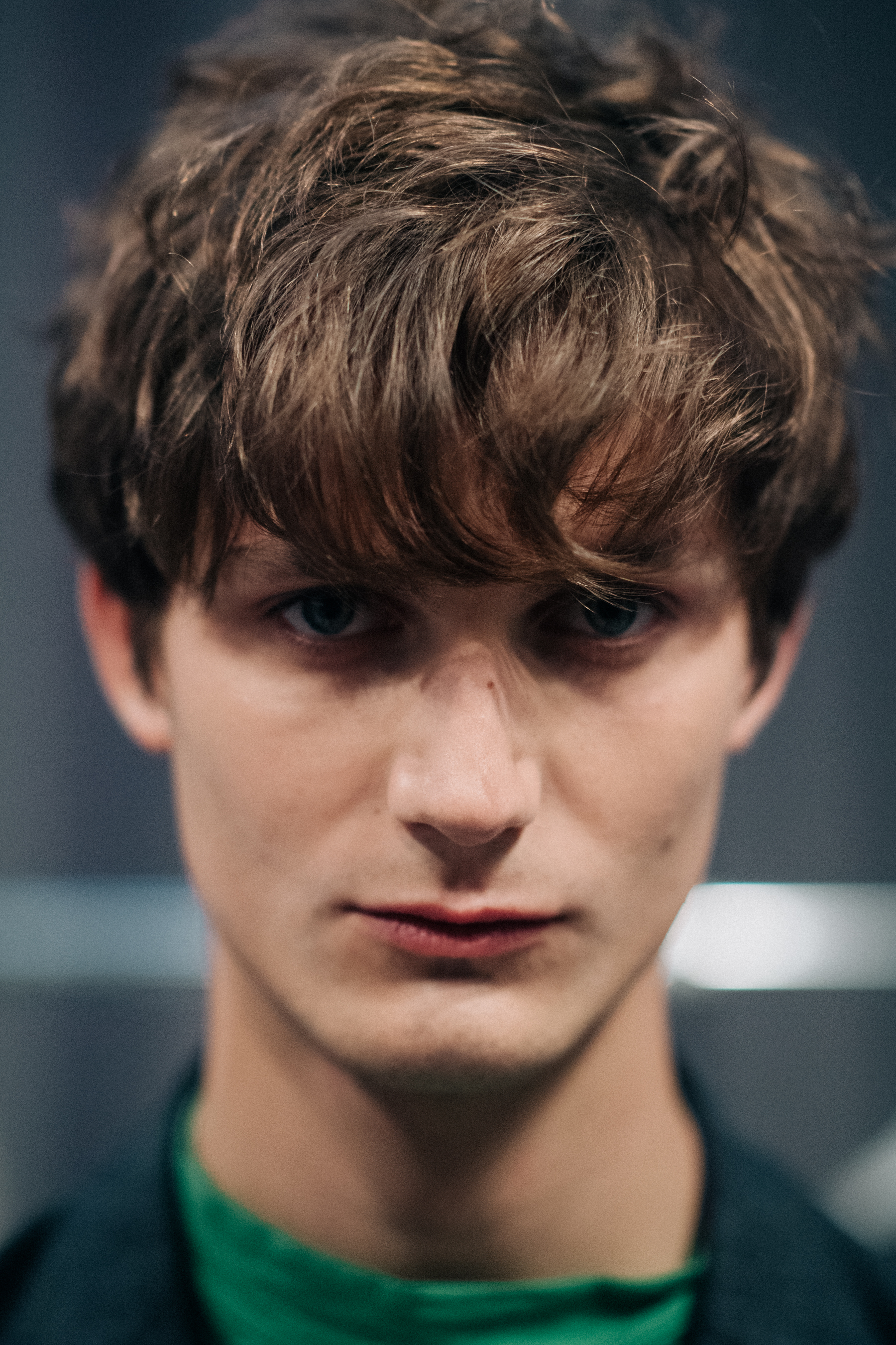 Portrait of male model Paul-Alexandre Haubtmann