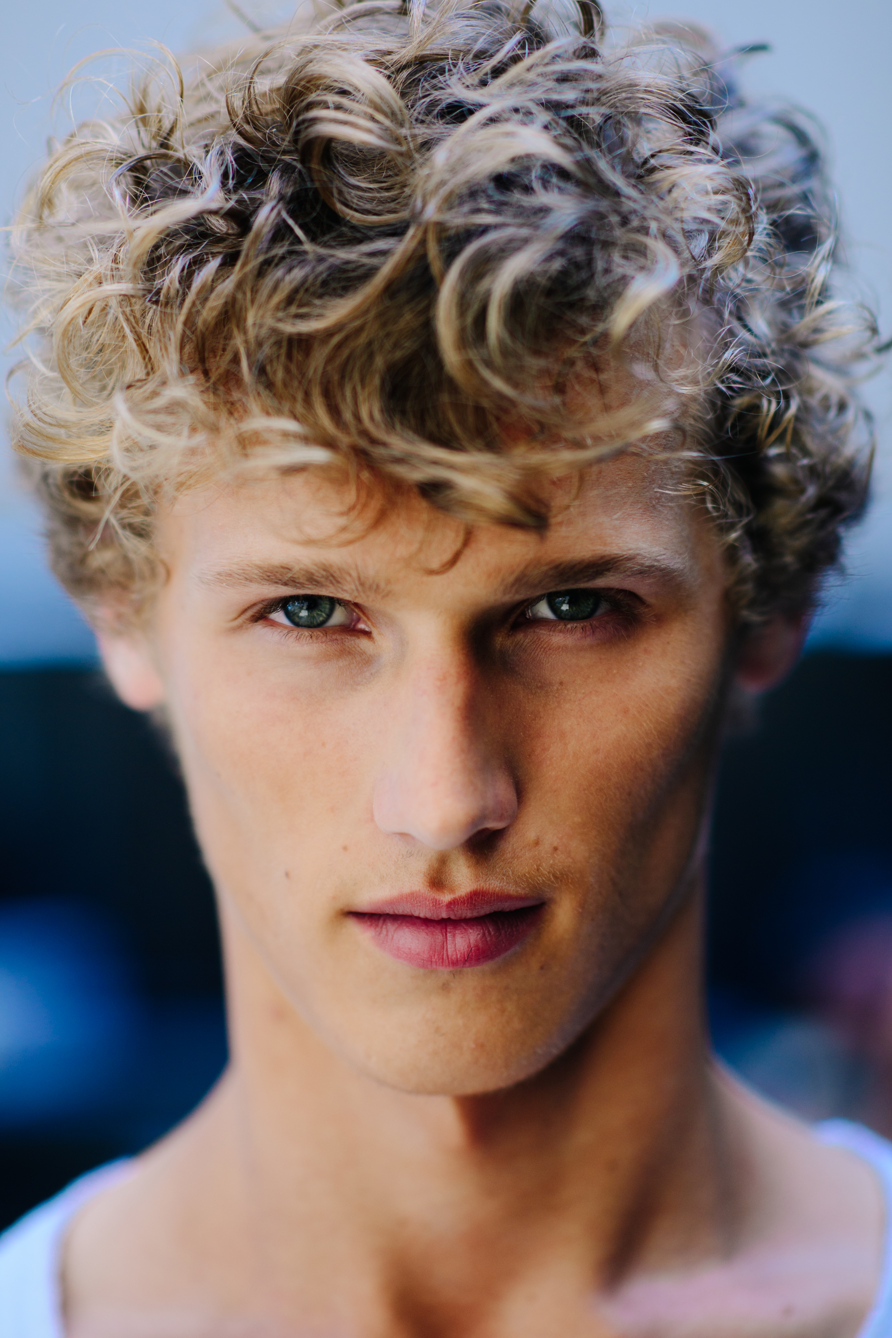 Portrait of Australian male model