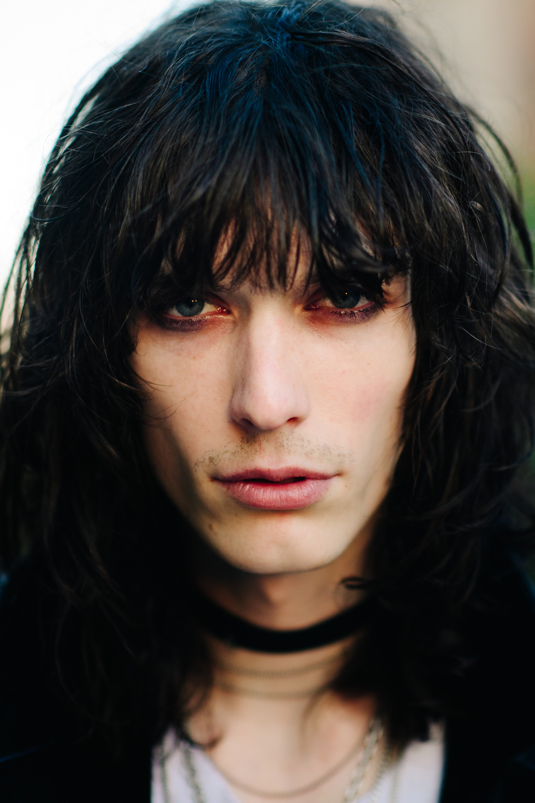 Portrait of top American male model