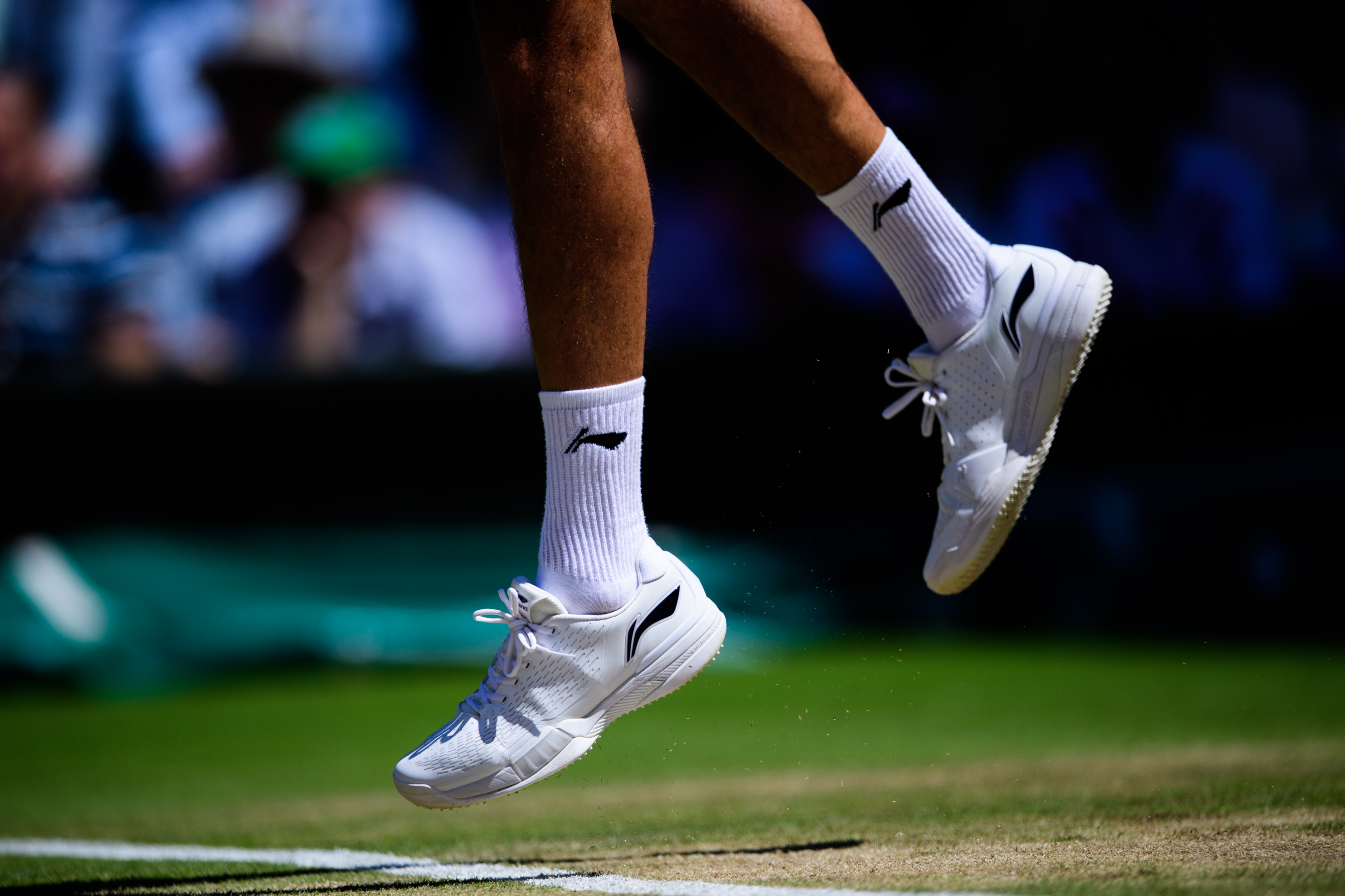 Croatian professional tennis player shoes