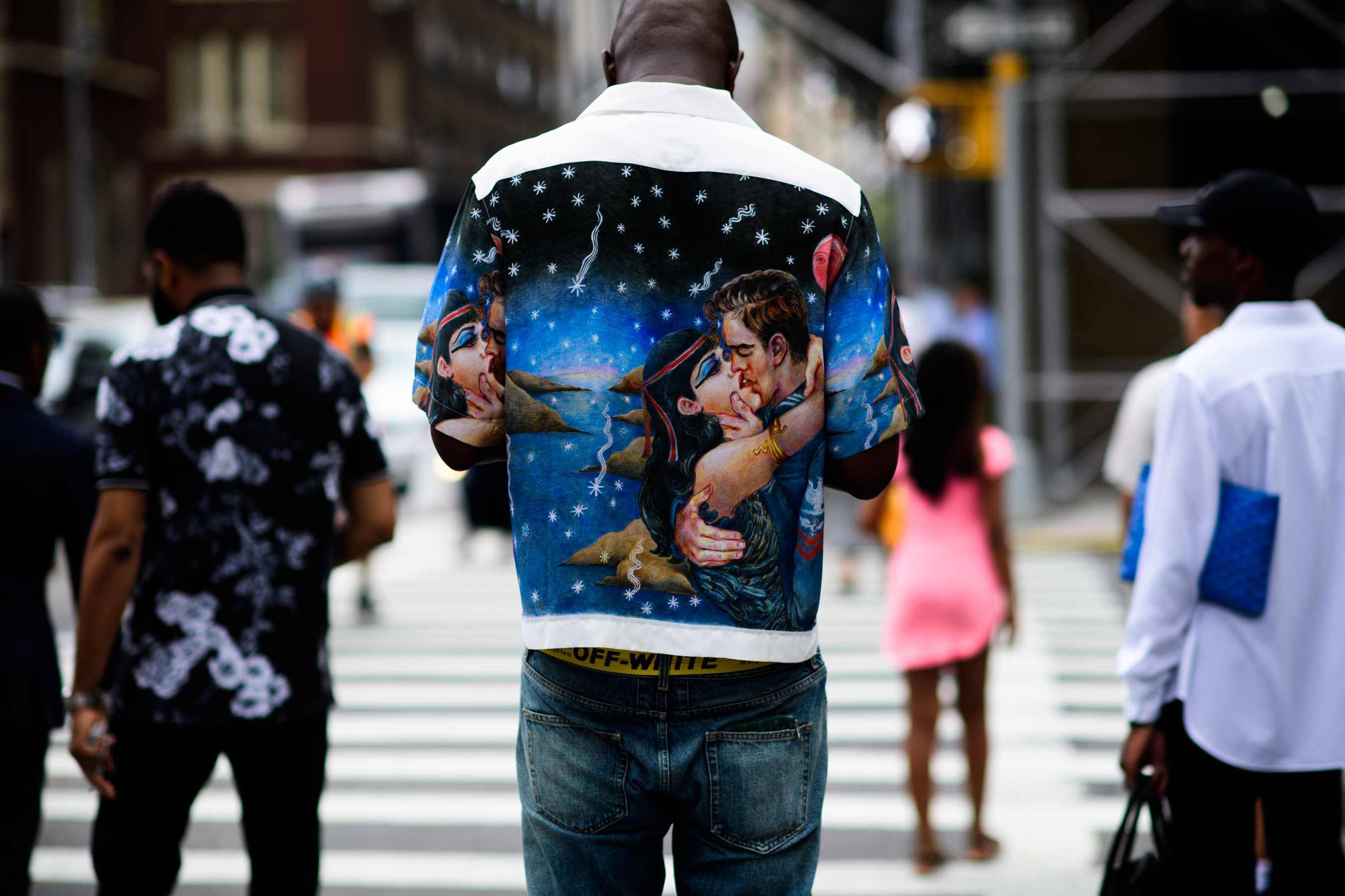 Off-White CEO wearing Prada shirt