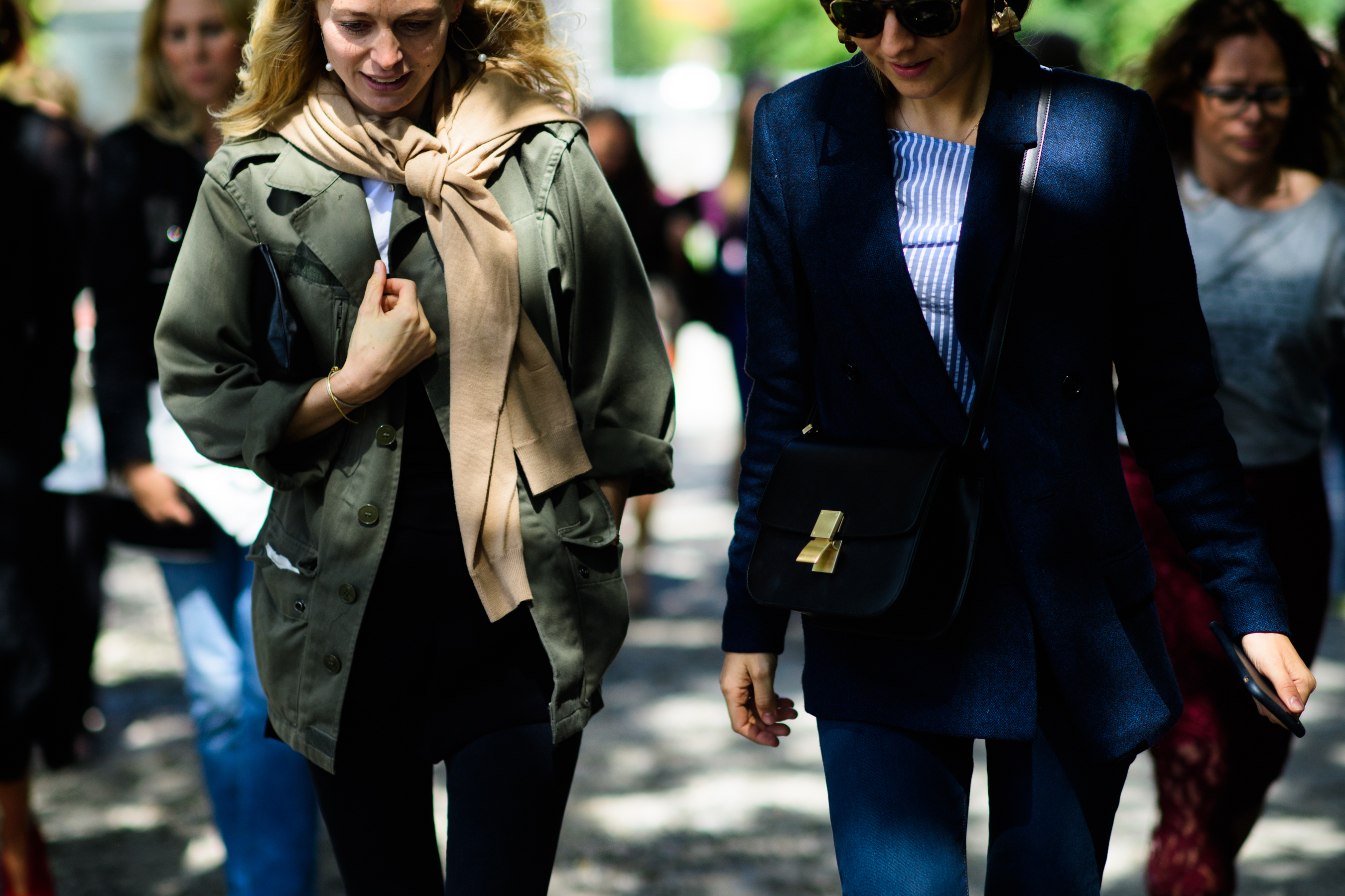 Two women after the show