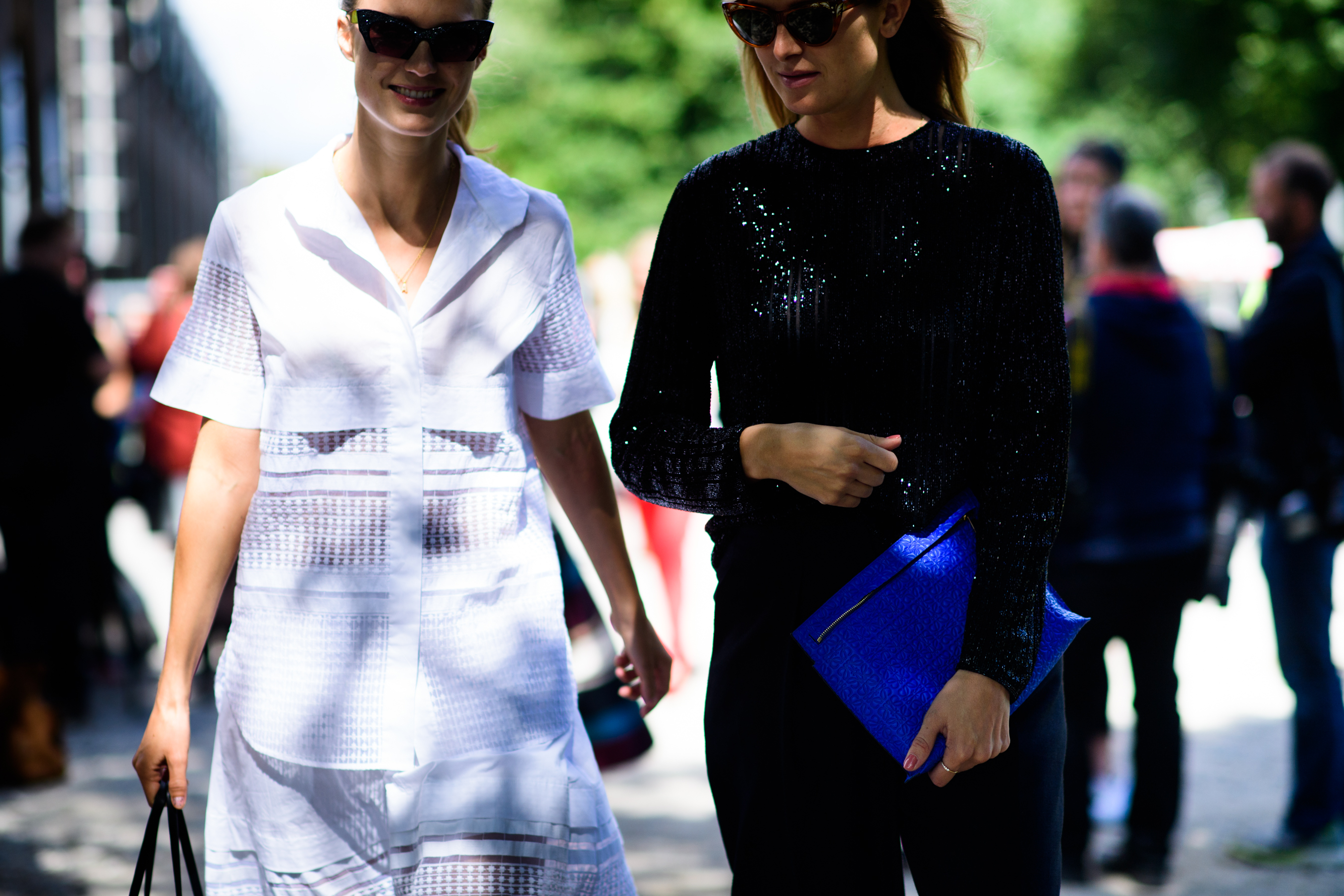 Two women after the show