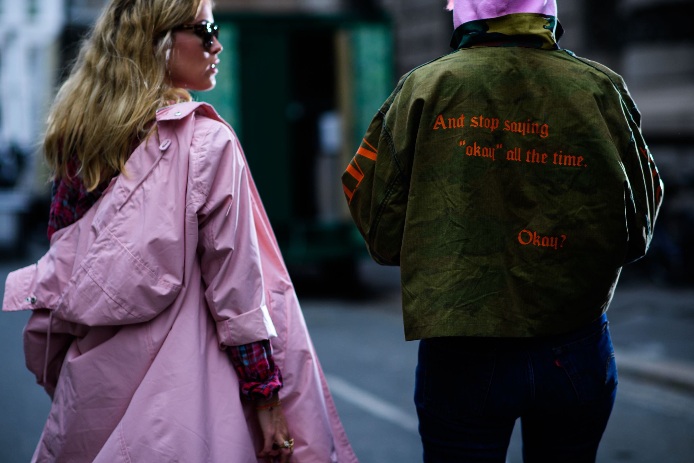 Two Norwegian women wearing jackets