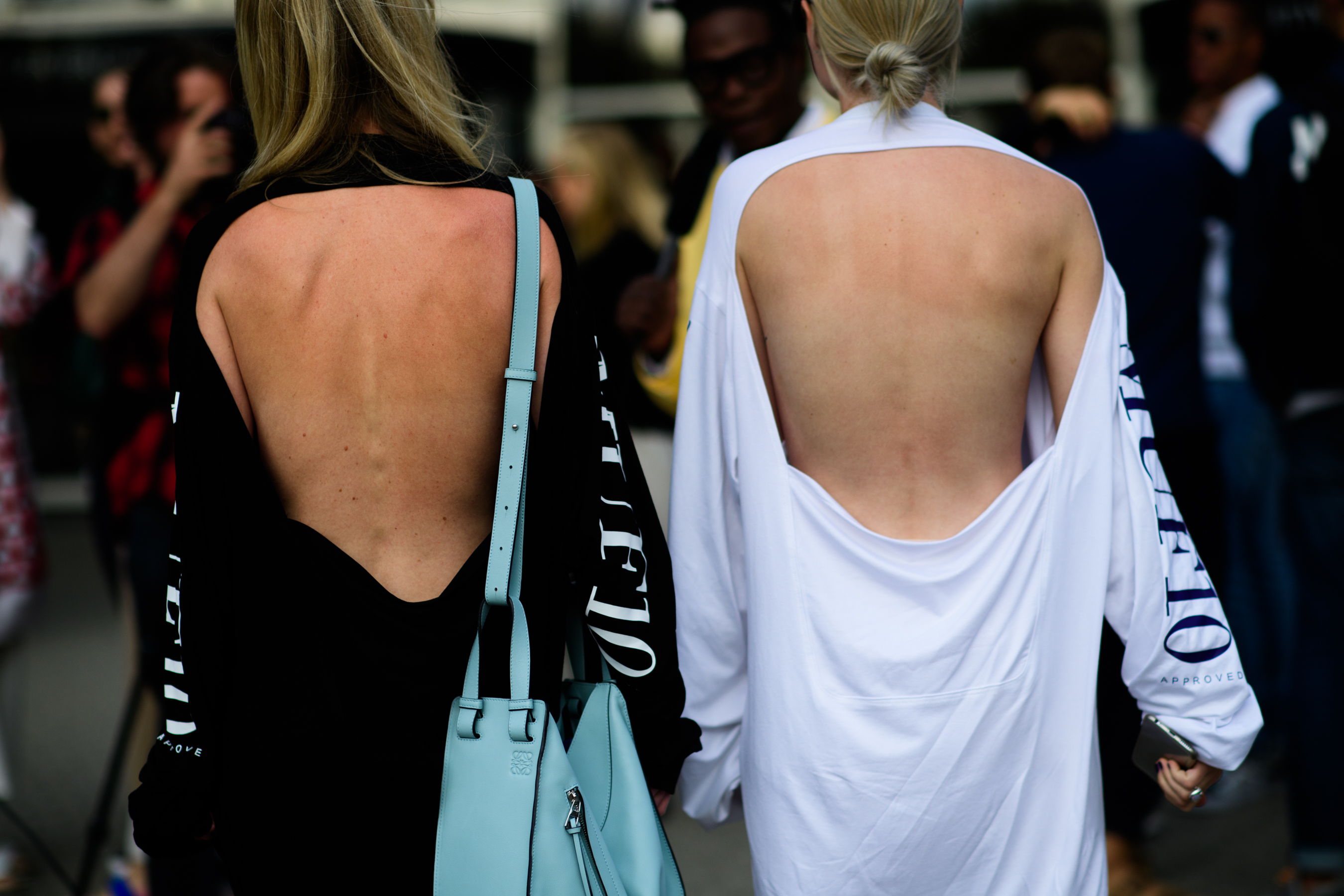 Two Danish bloggers wearing MUF 10
