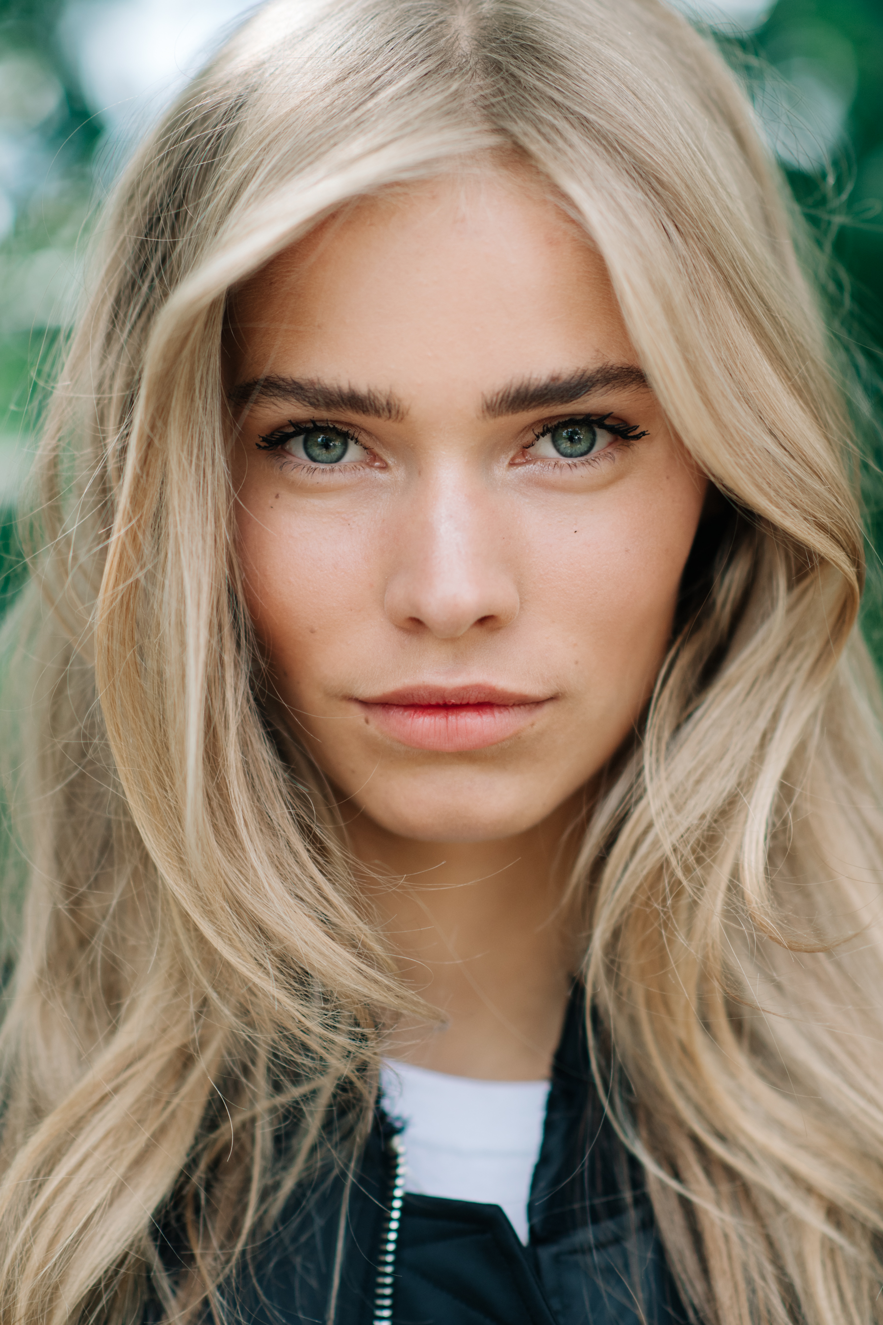 Portrait of beautiful Danish model