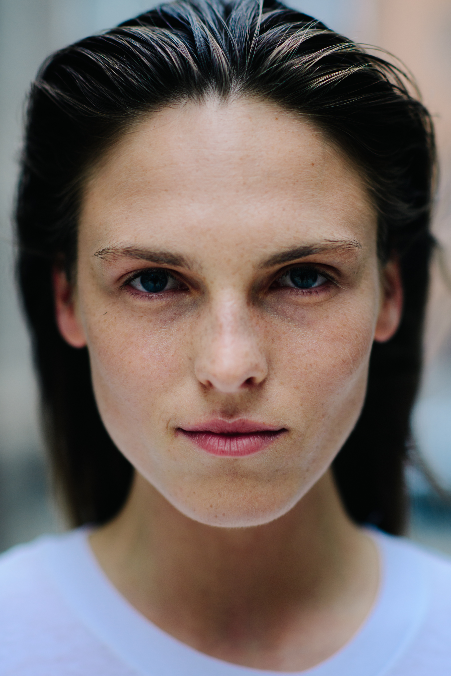 Portrait of a beautiful model