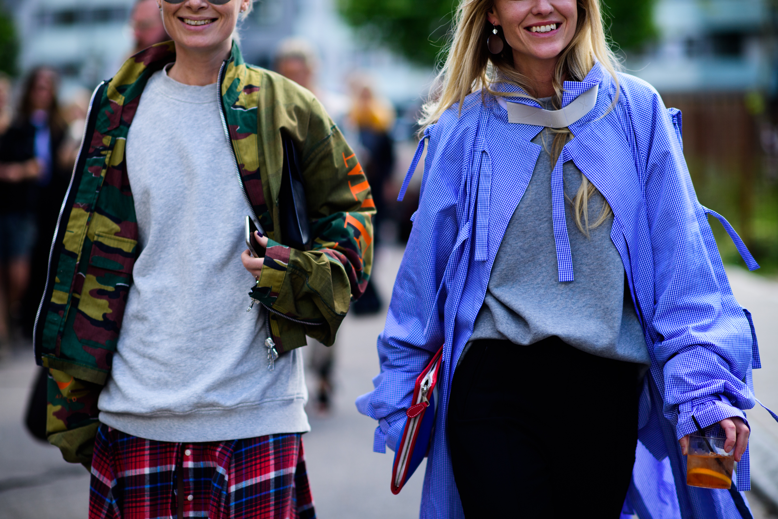 Two Danish women after Ganni show