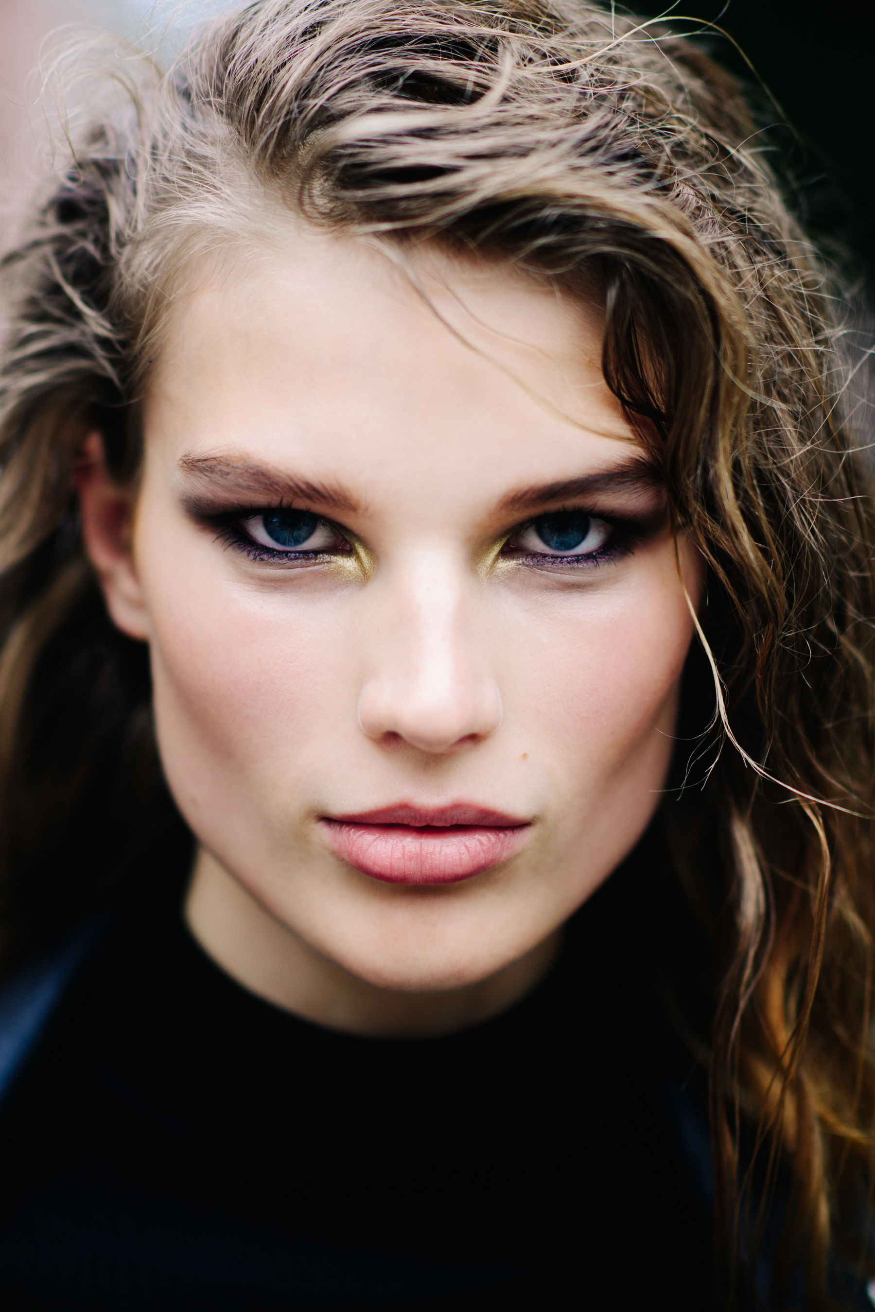 Portrait of Swedish model