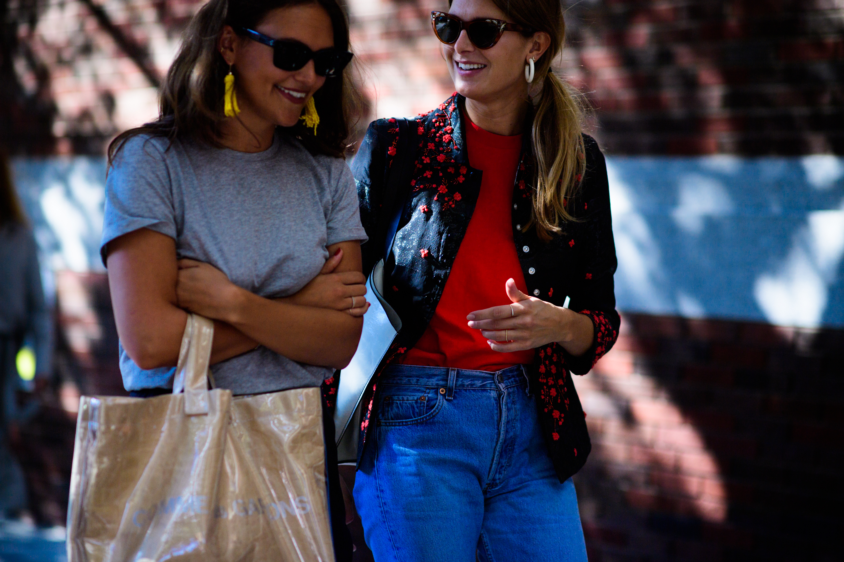 Two women after the show
