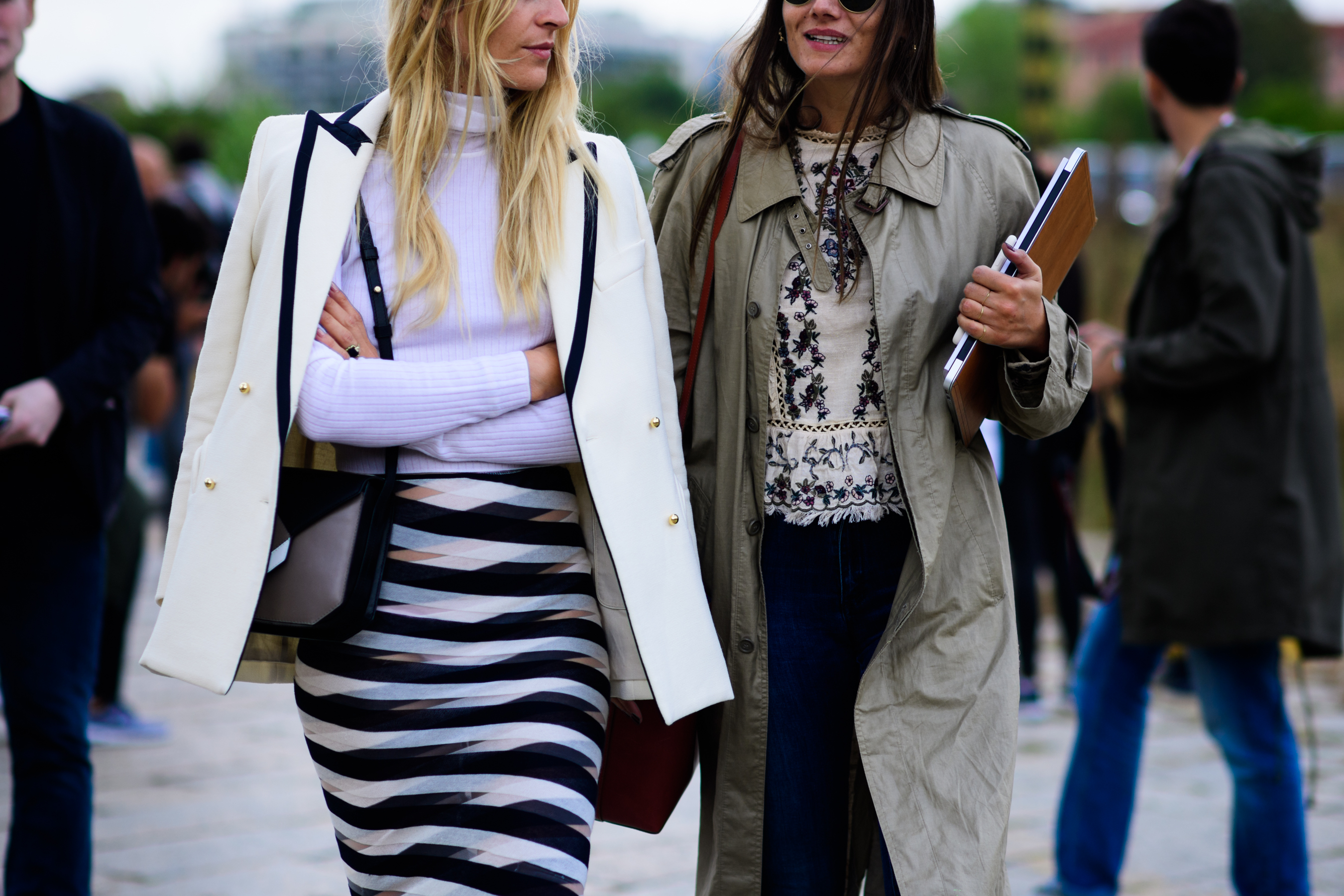 Two women after the show