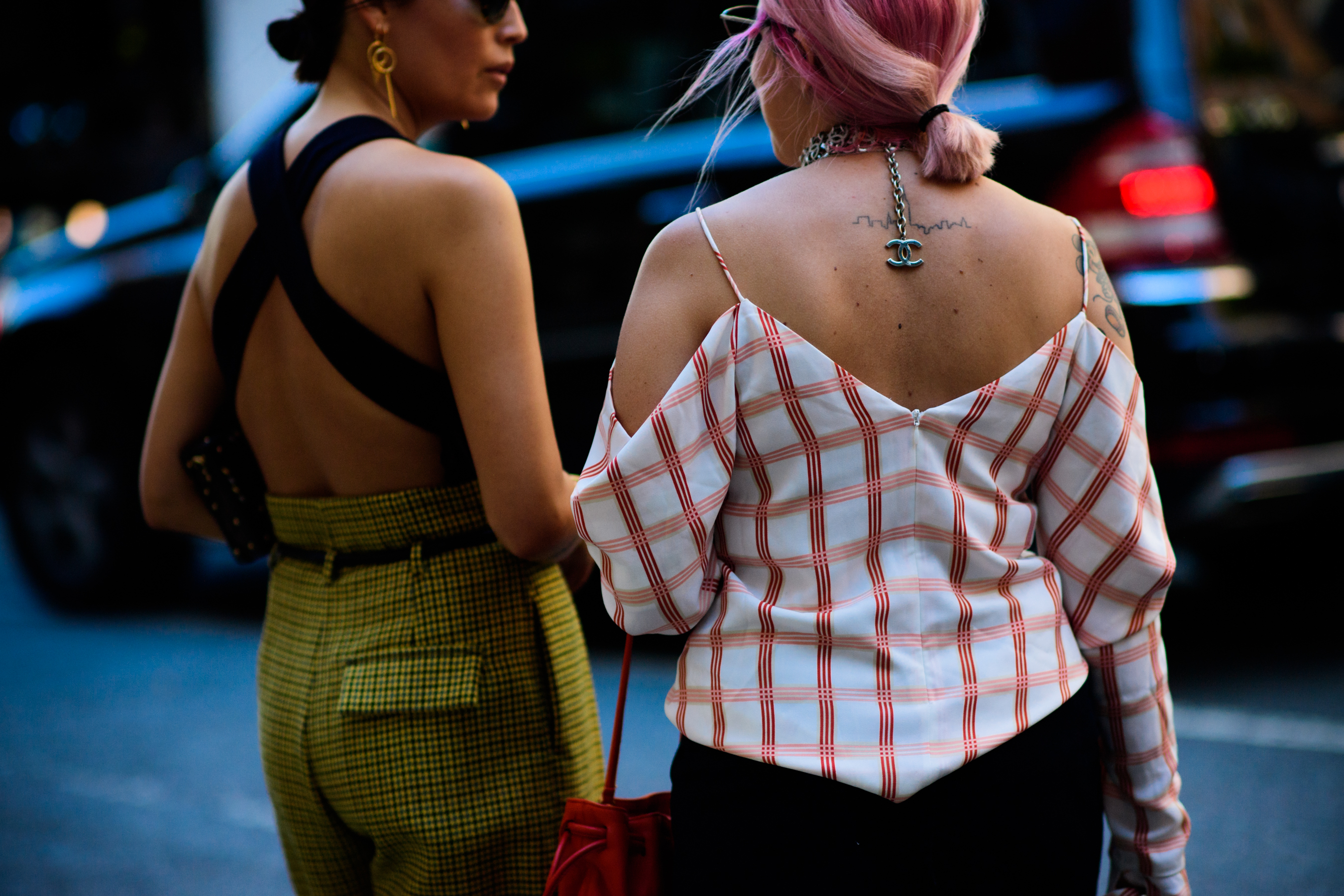Two women after the show